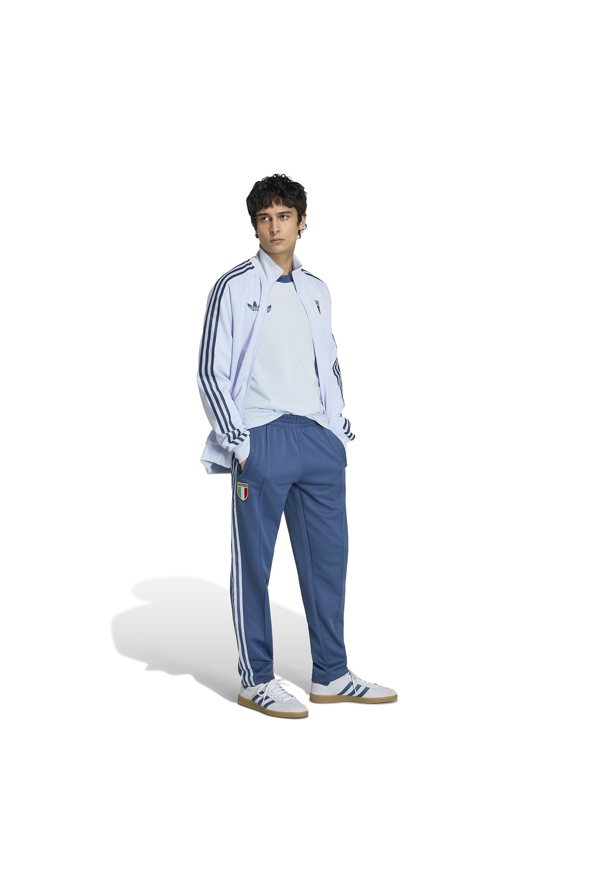 adidas FIGC OG TP Mavi Erkek   Eşofman Altı JY9623