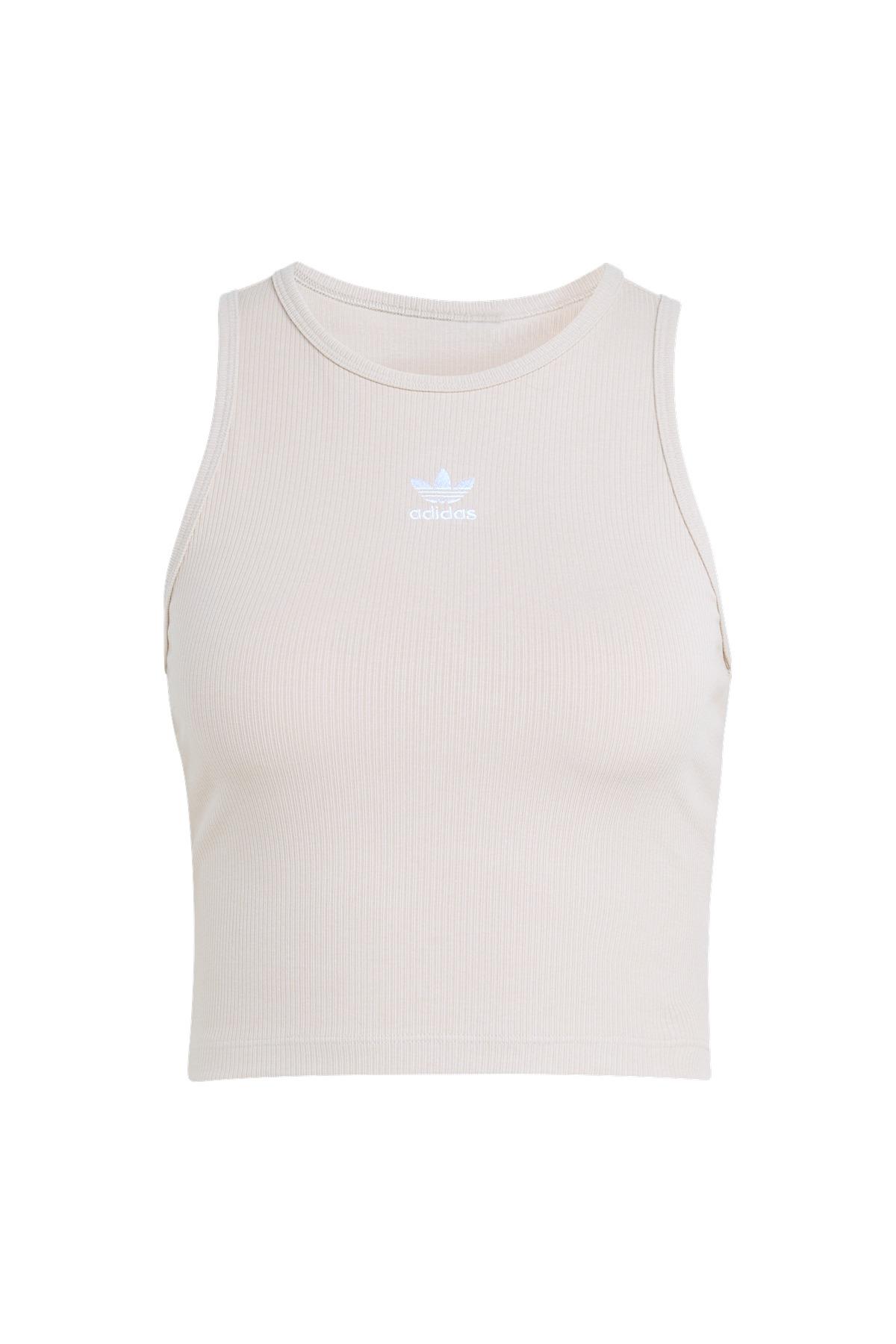 adidas Kadın  Bej  Atlet ESS RIB TANK KD3822