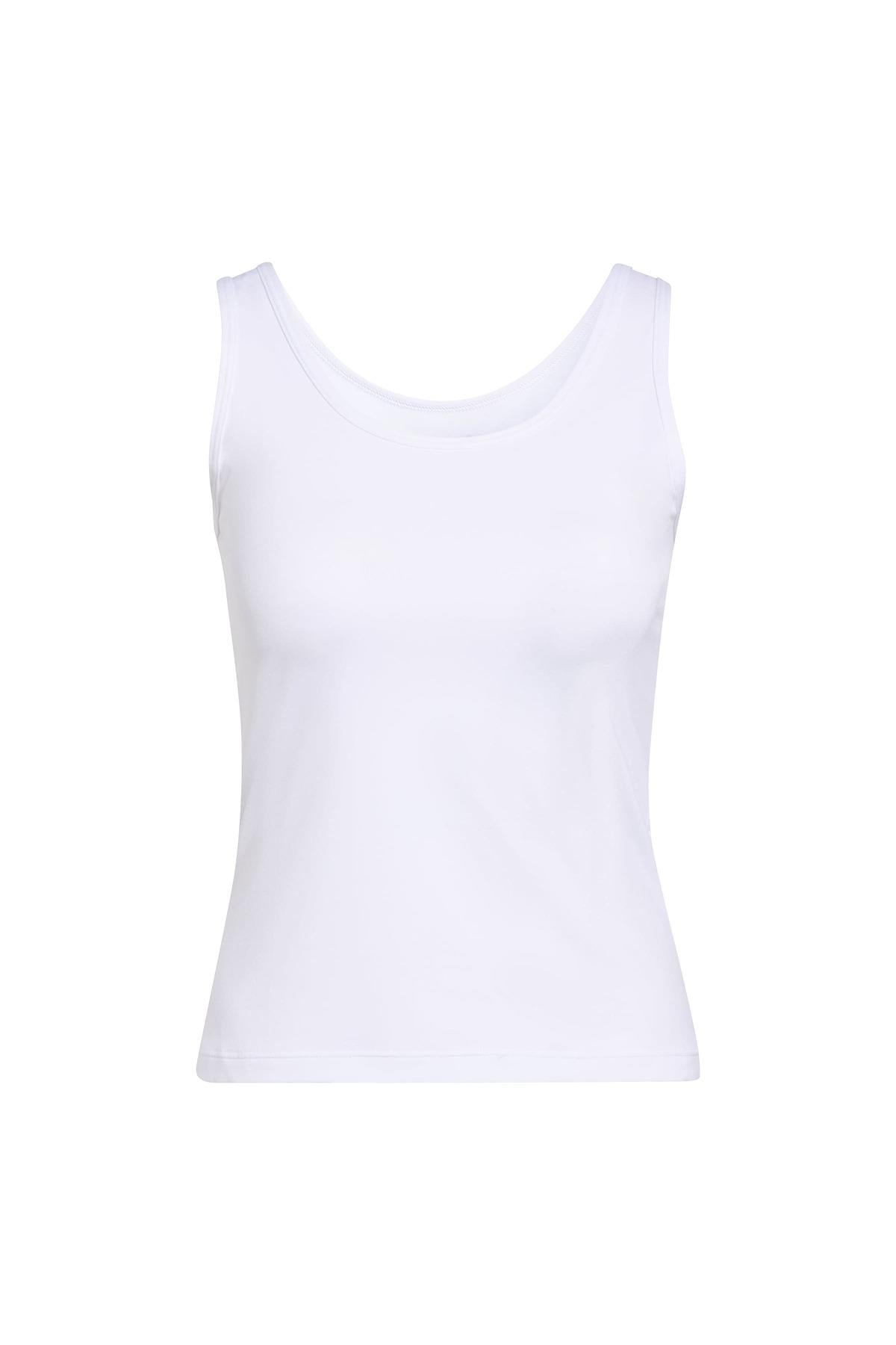 adidas Kadın  Beyaz  T-shirt Run Ess  T2 W KA0300