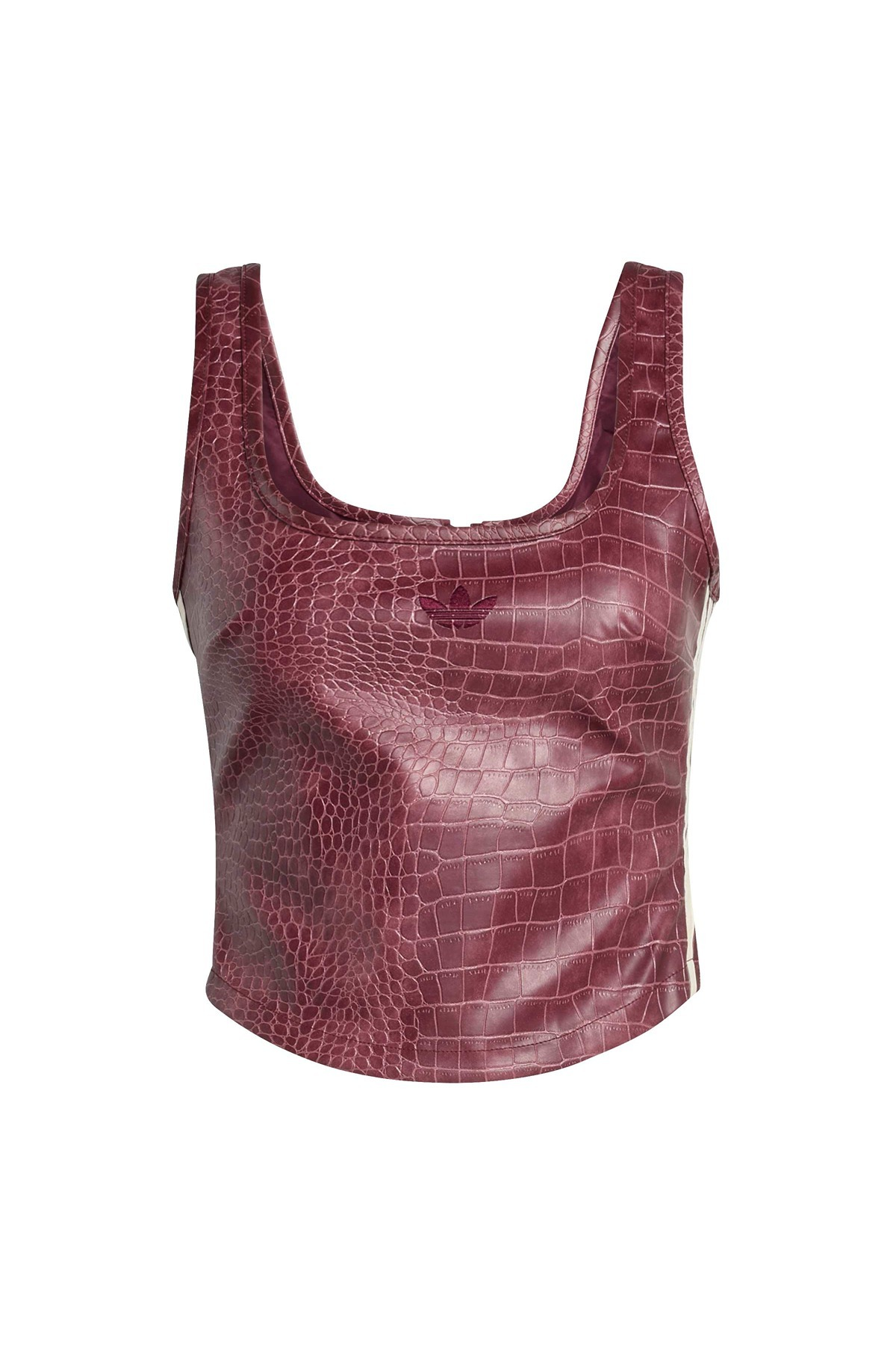 adidas Kadın  Bordo  T-shirt PLEATHER CORSET KD8786