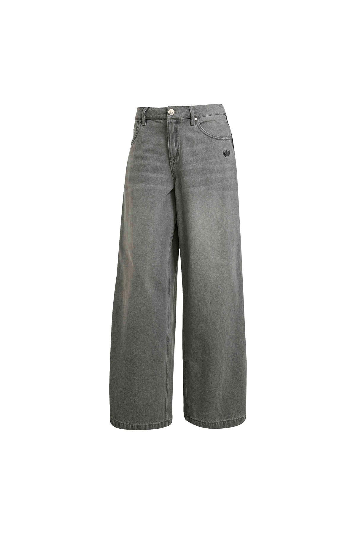 adidas Kadın  Gri  Eşofman Altı DENIM WIDE PANT JV7455