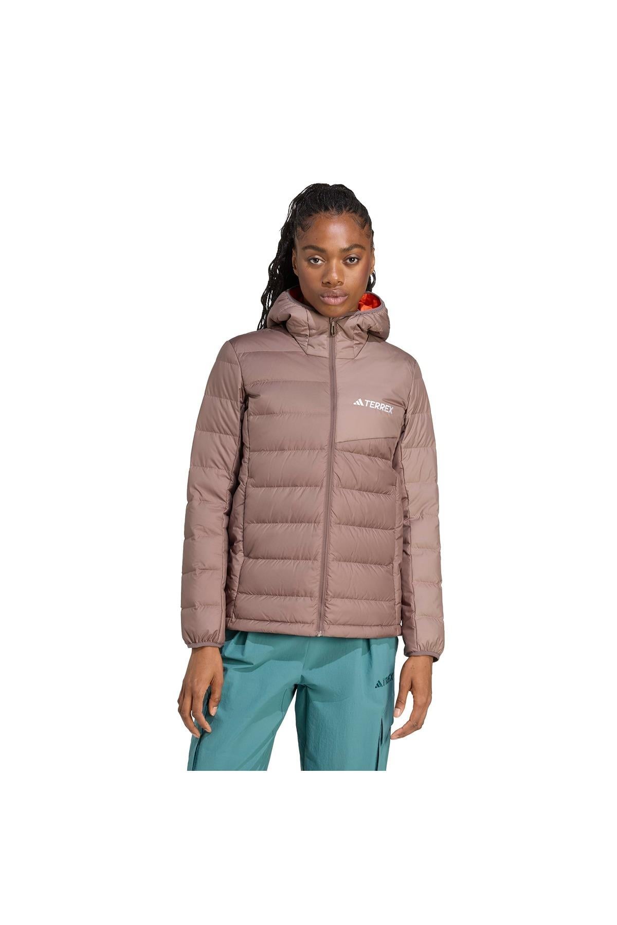 adidas Kadın  Kahverengi  Mont W MT DOWN H J JZ9992