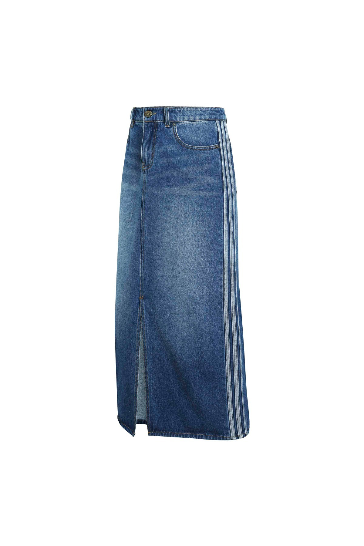 adidas Kadın  Mavi  Etek 3S SK DENIM KD2908