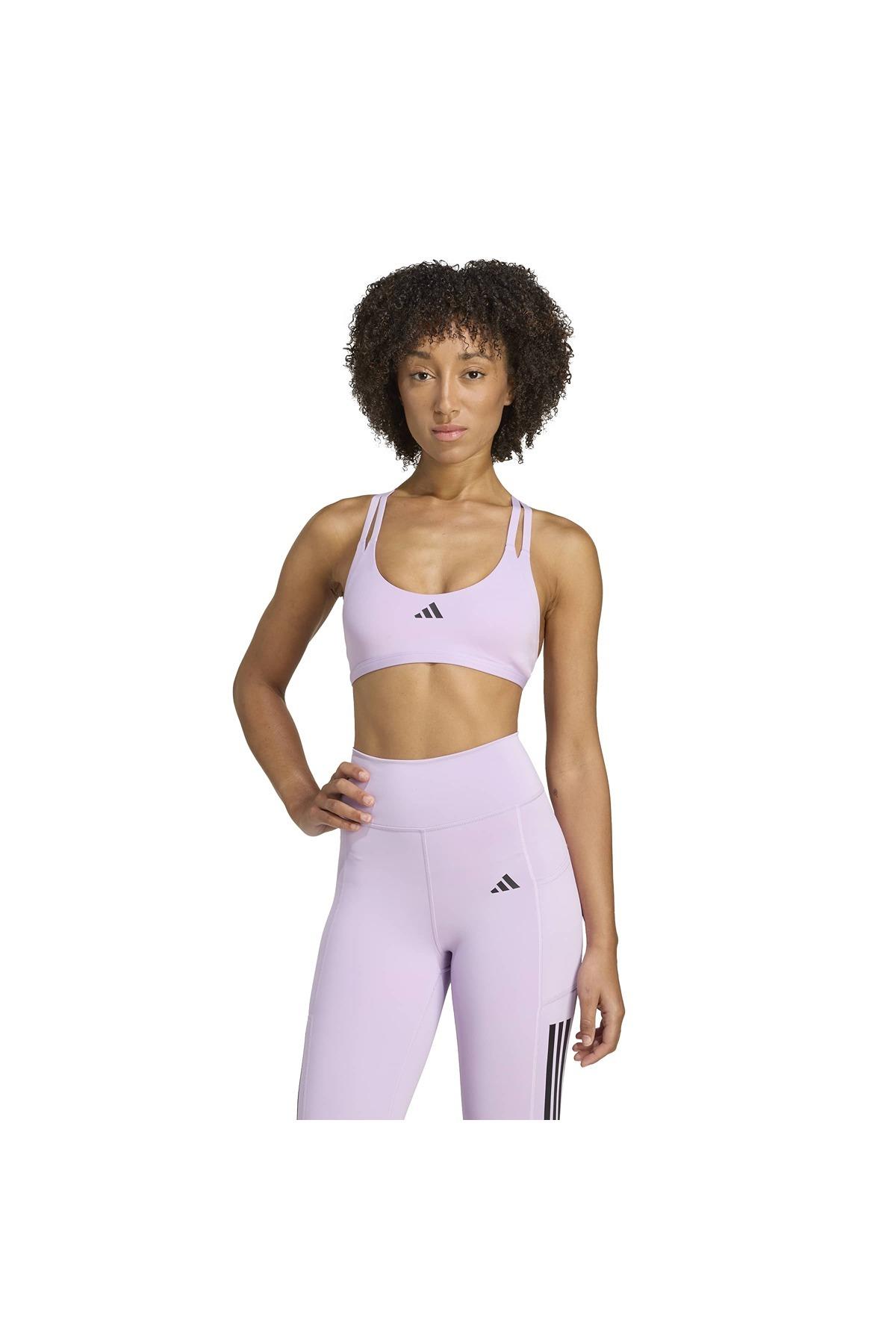 adidas Kadın  Mor  Sporcu Sütyeni AERIM LS STRNGT KA3794