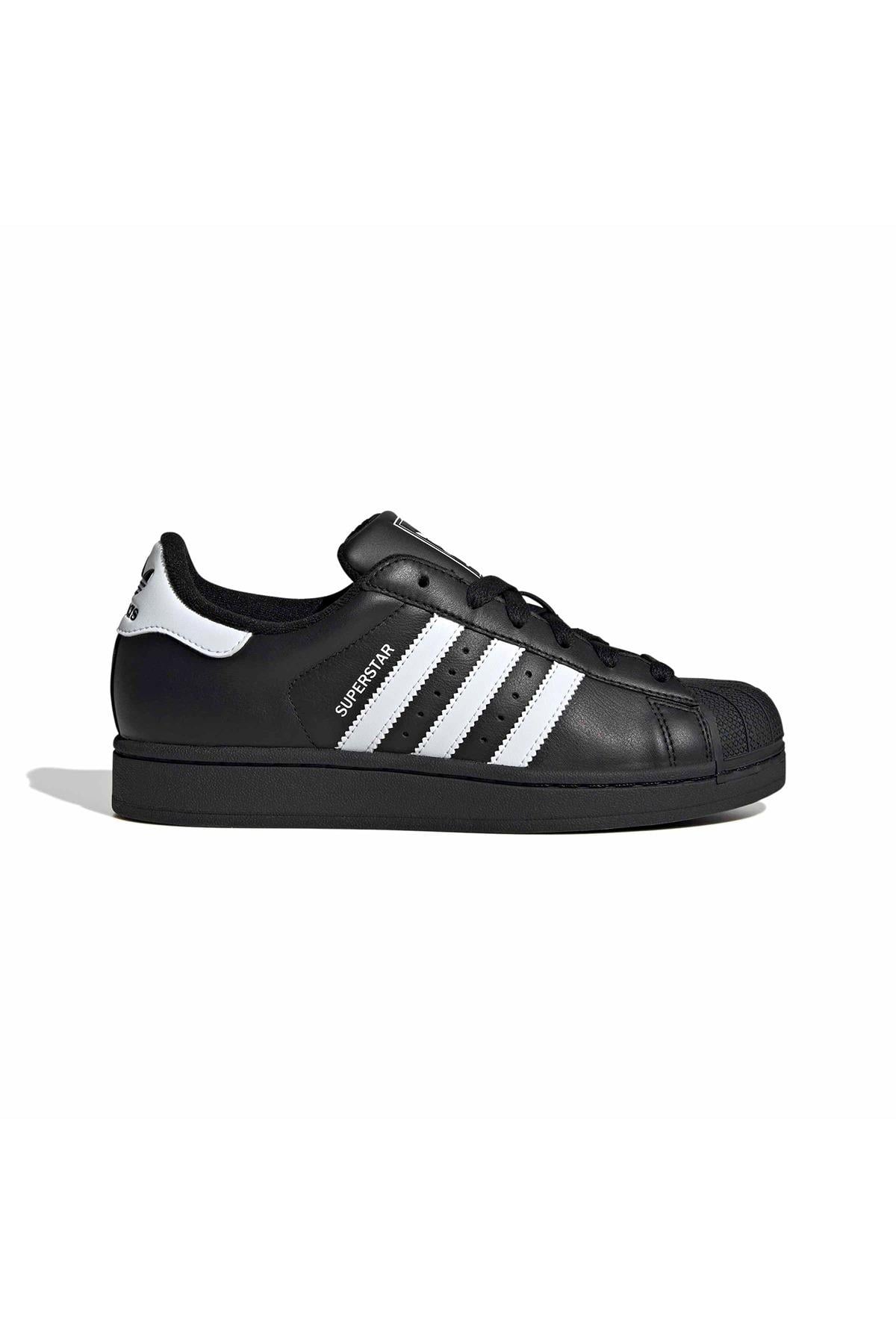 adidas Kadın Siyah  Sneaker SUPERSTAR II W JH7033