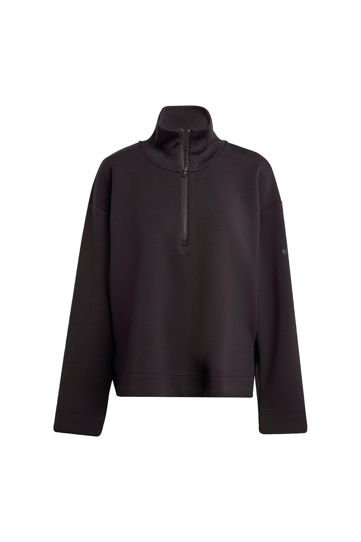 adidas Kadın  Siyah  Sweatshirt W ALL SZN SL QZ JM1659