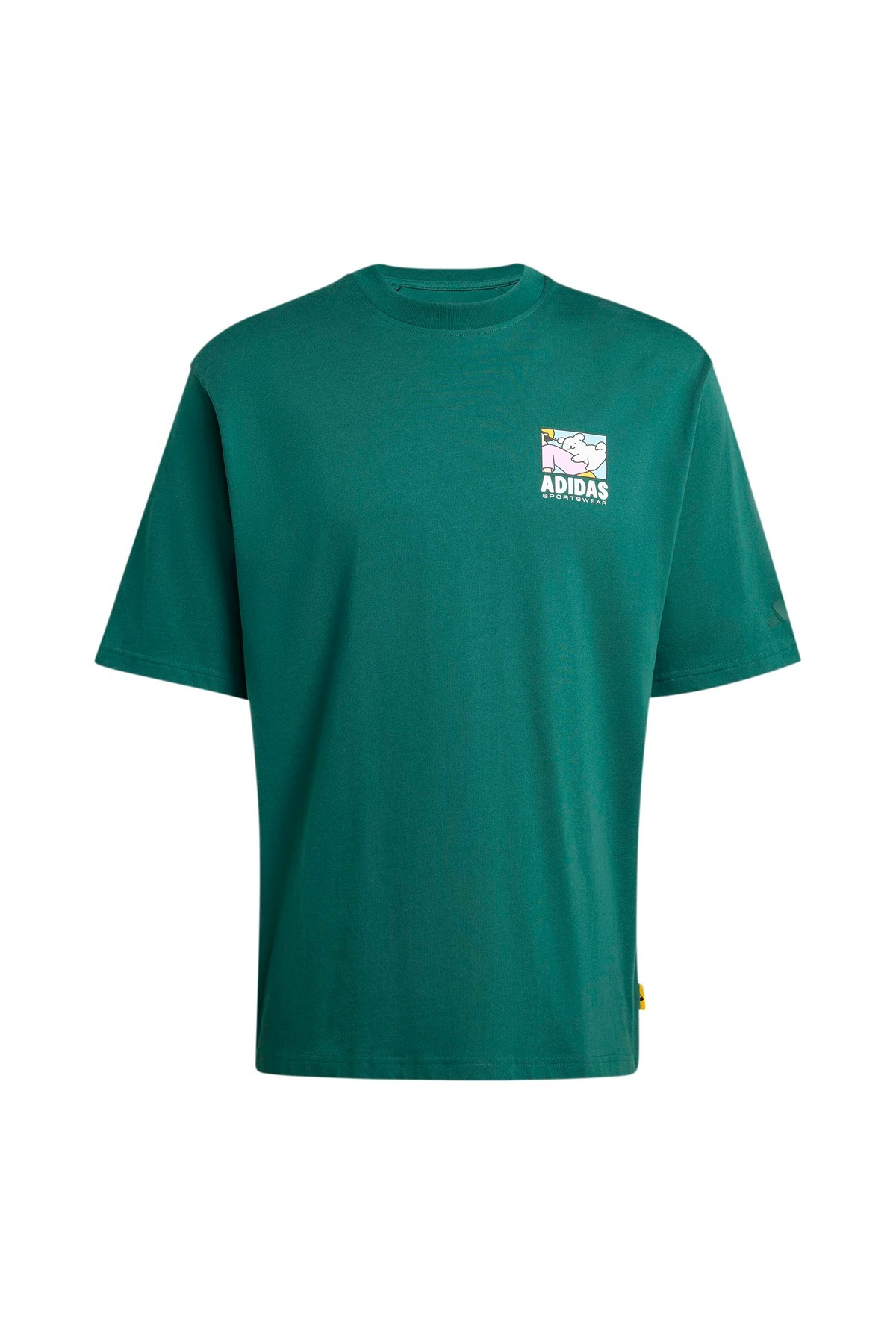 adidas M ANI POP BK  T Erkek  Yeşil  T-shirt KE4339