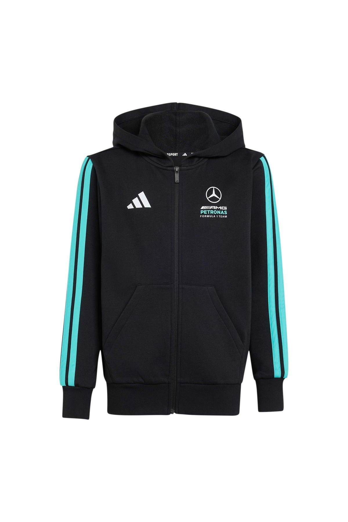 adidas MER DNA FZ HD Y Çocuk  Siyah  Sweatshirt KE5919