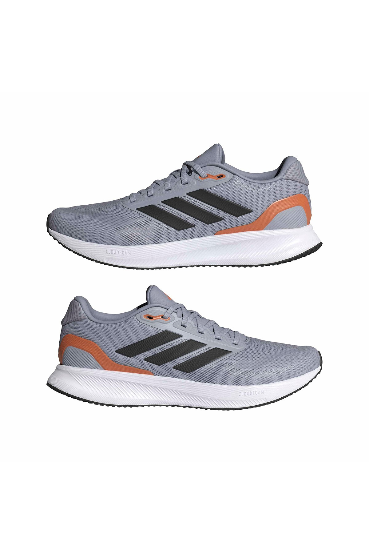adidas RUNFALCON 5 Erkek  Gri  Koşu Ayakkabısı JQ6978