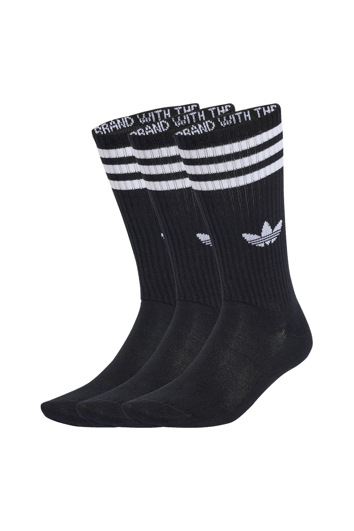 adidas  Siyah  Çorap 3S HIGH CR S 3P JV7417