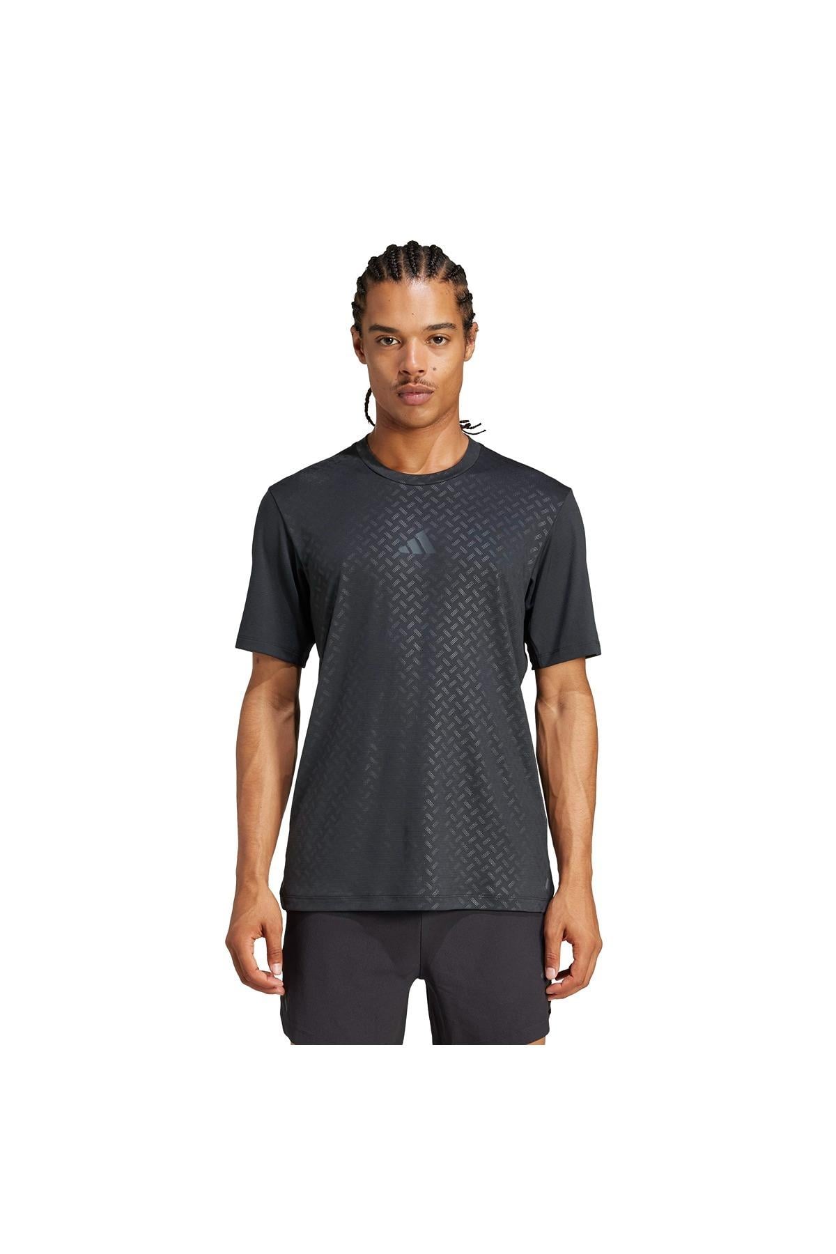 adidas Siyah  Erkek  T-shirt POWER 3S TEE JI8215 Siyah  Erkek  T-shirt POWER 3S TEE JI8215