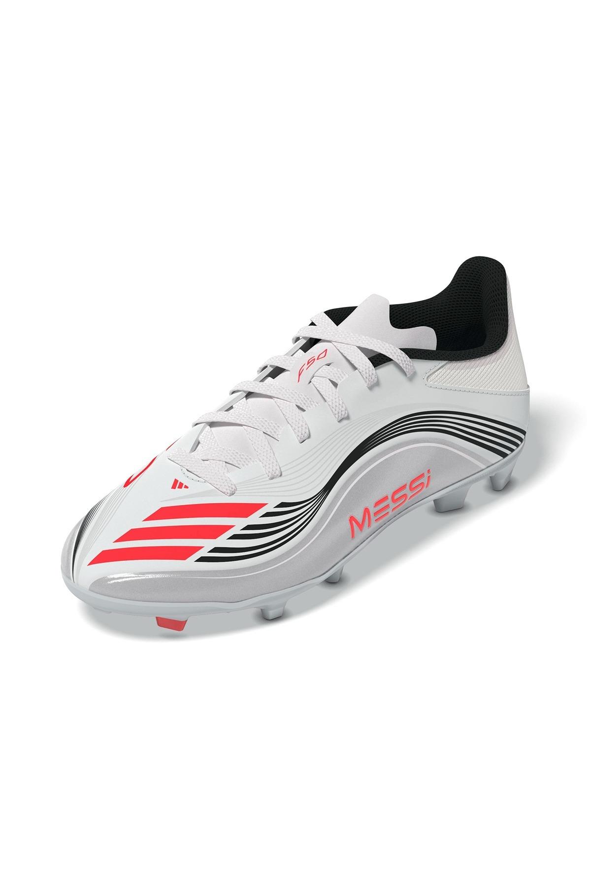 adidas Unisex Çocuk  Beyaz  Krampon F50 MESSI LEAGUE FG/MG J JP7454