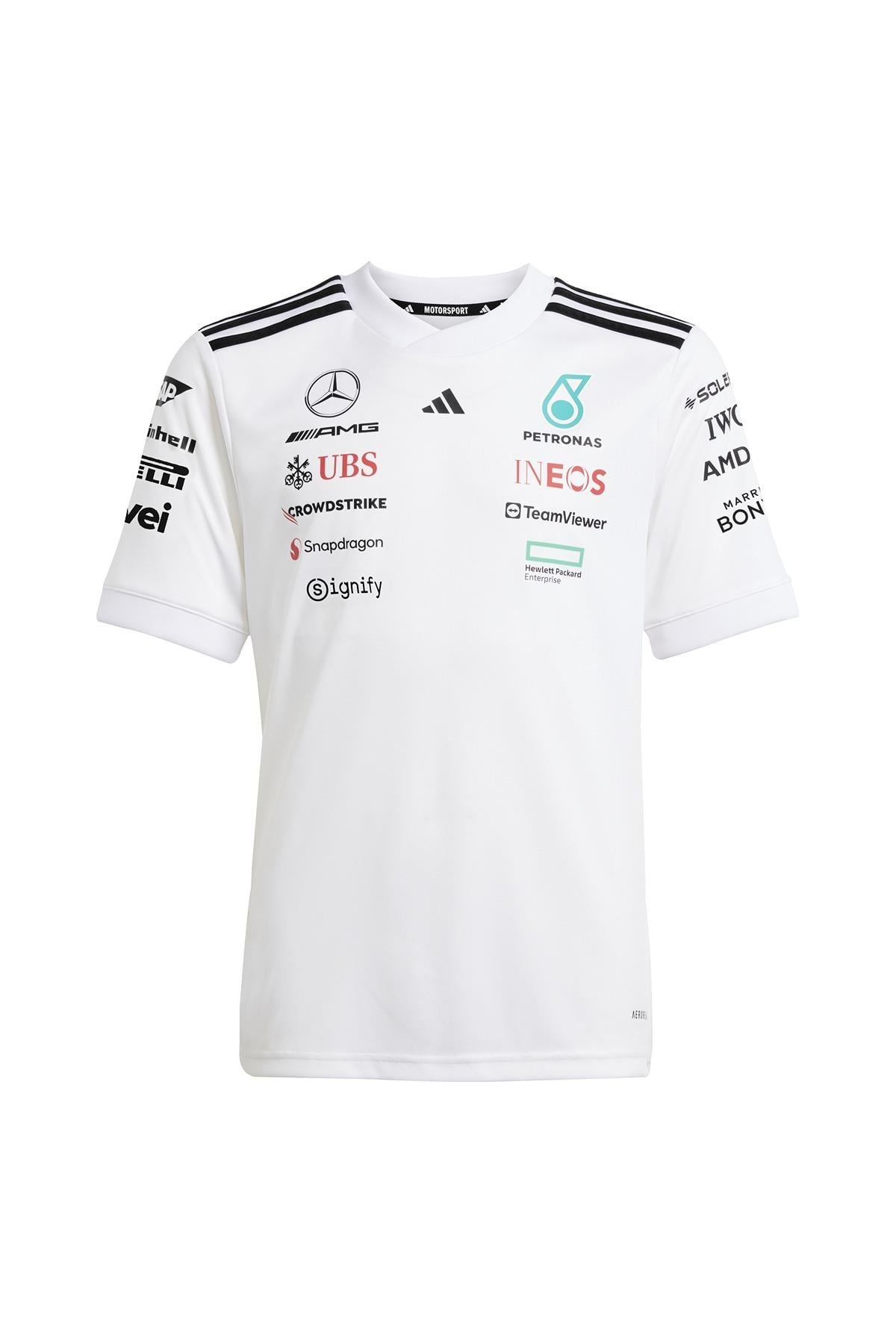 adidas Unisex Çocuk  Beyaz  T-shirt MER DR JSYW RY JX5803