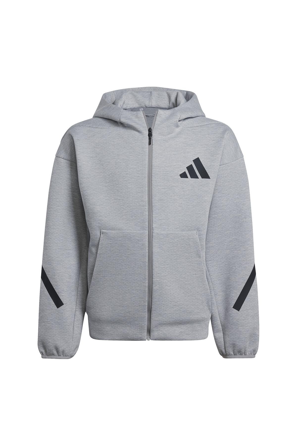 adidas Unisex Çocuk  Gri  Ceket J Z.N.E.FZ JI7548