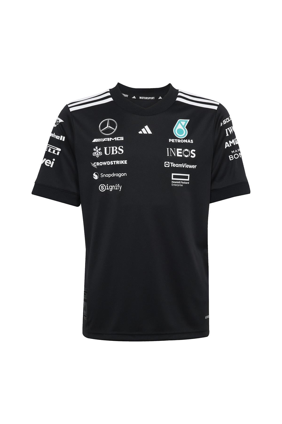 adidas Unisex Çocuk  Siyah  T-shirt MER DR JSYB RY JW5363