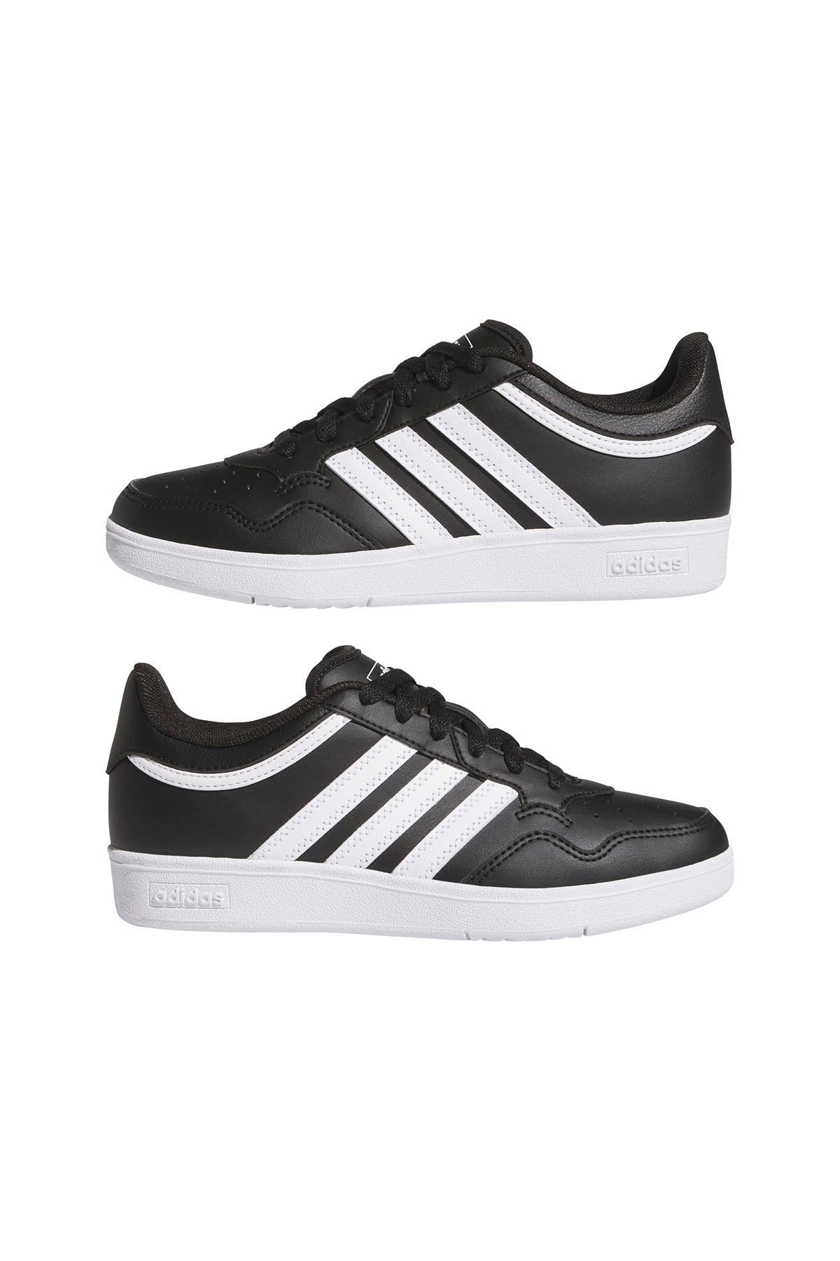 adidas Unisex Çocuk  Siyah  Yürüyüş Ayakkabısı HOOPS 4.0 J JI3474