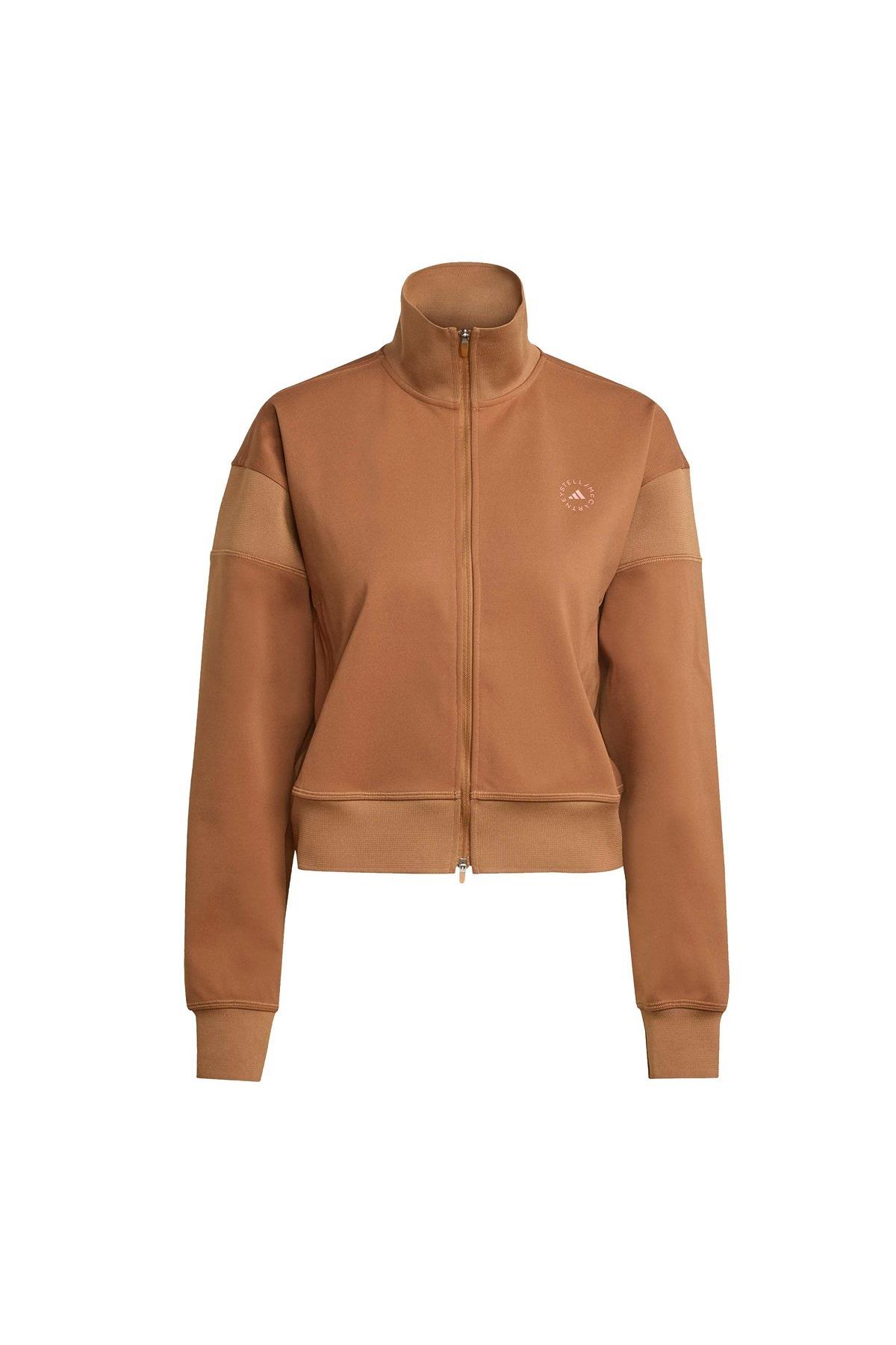 adidas Kadın Kahverengi Ceket aSMC KNITTED TT JX6782