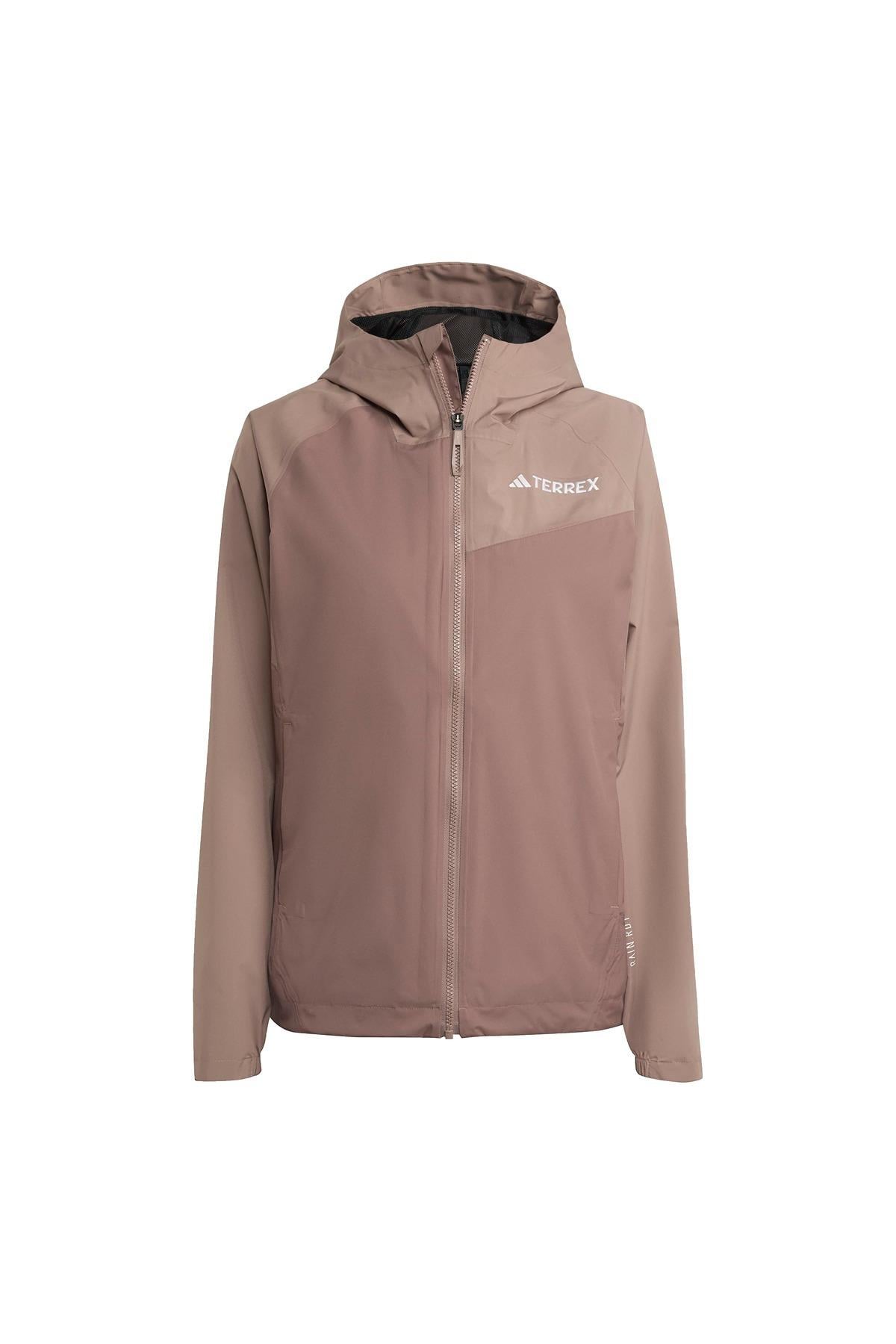 adidas Kadın Kahverengi Ceket W MT 2L RAIN JK JN0857
