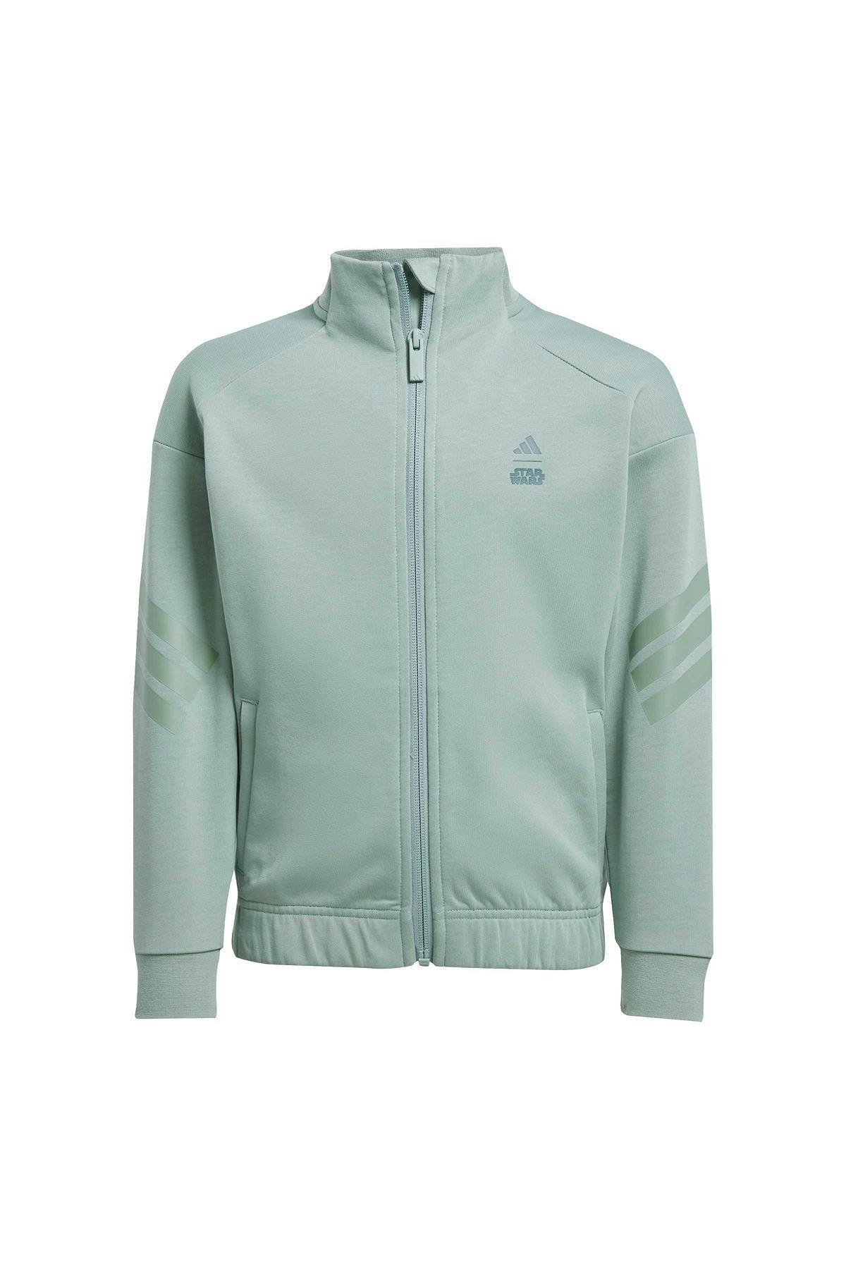 adidas-unisex-cocuk-yesil-