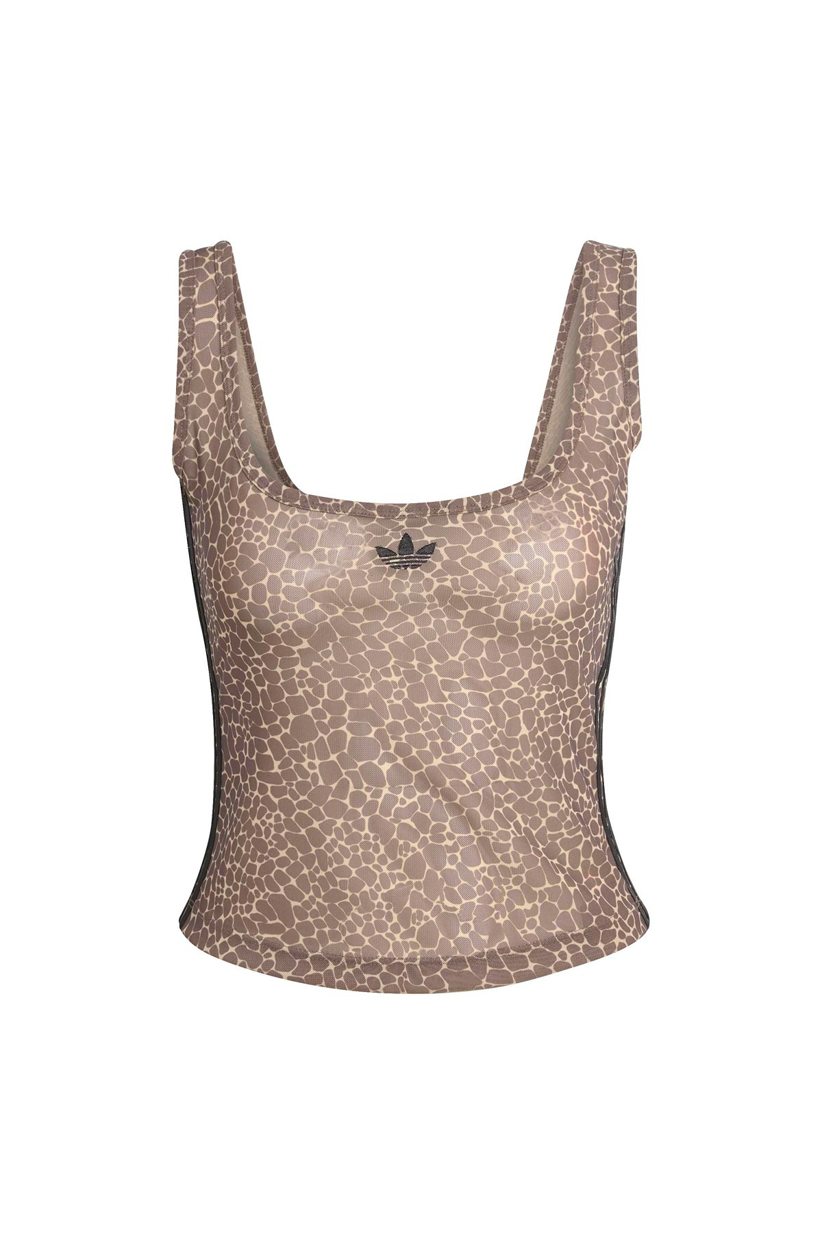 adidas AOP TANK TOP Kadın  Kahverengi  Atlet KD8822