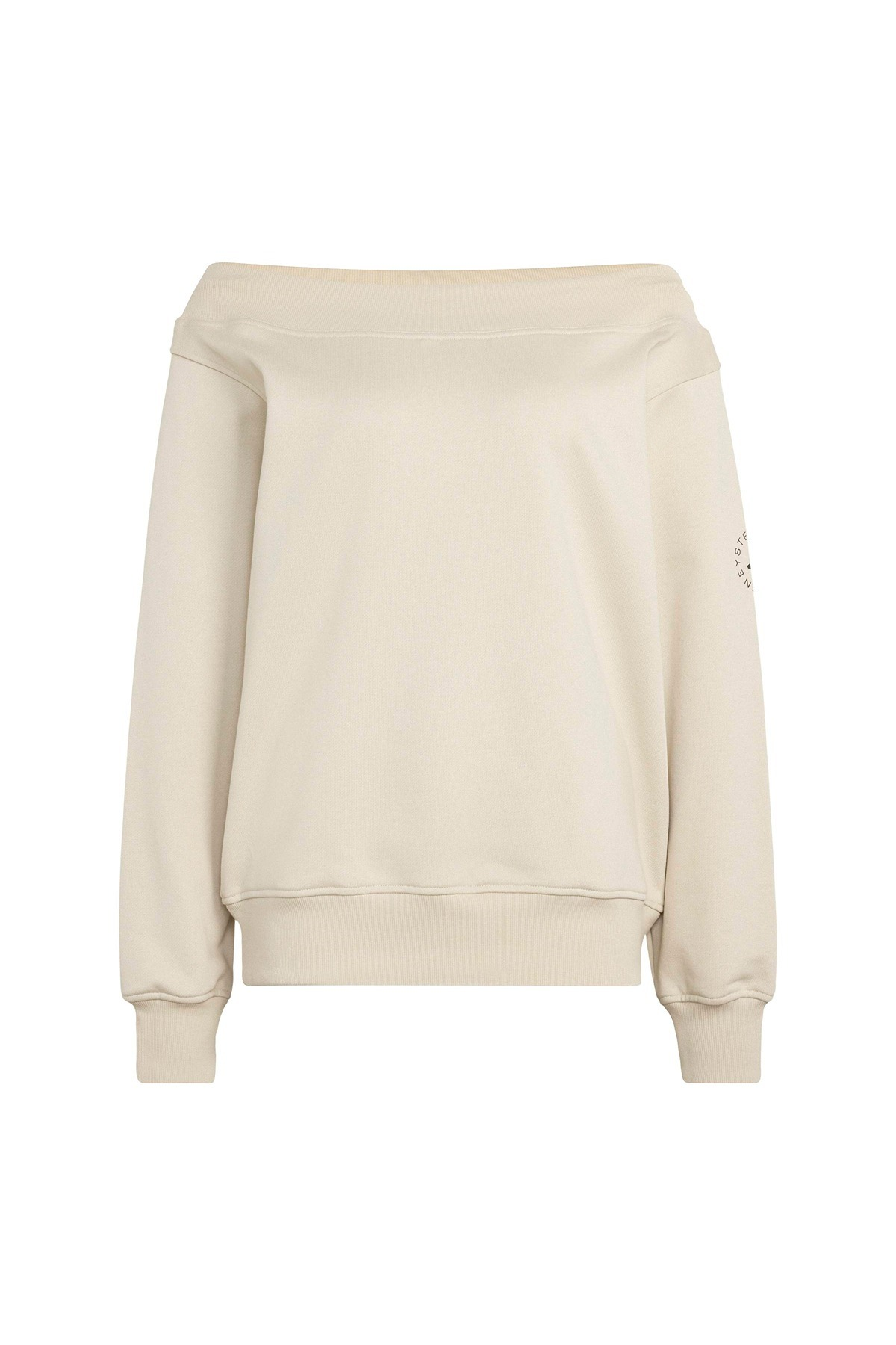 adidas aSMC OPEN N SS Kadın  Bej  Sweatshirt JZ0680