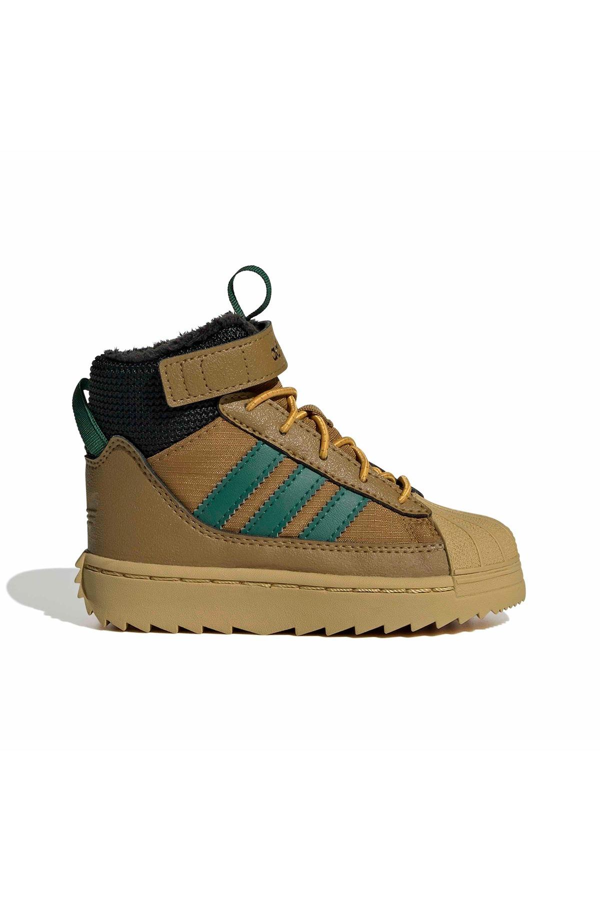 adidas Bebek  Kahverengi  Bot SUPERSTAR WINTER TREK I JQ0341