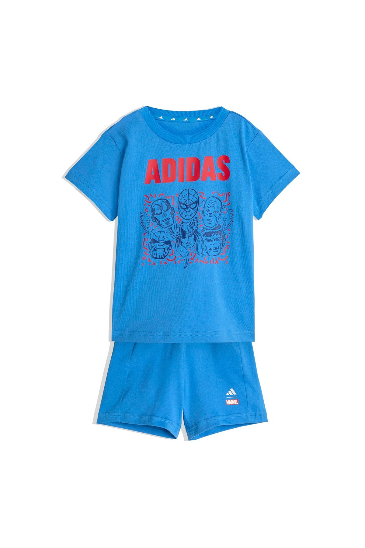 adidas Bebek Mavi  Eşofman I MRVL AV T SET JZ3552