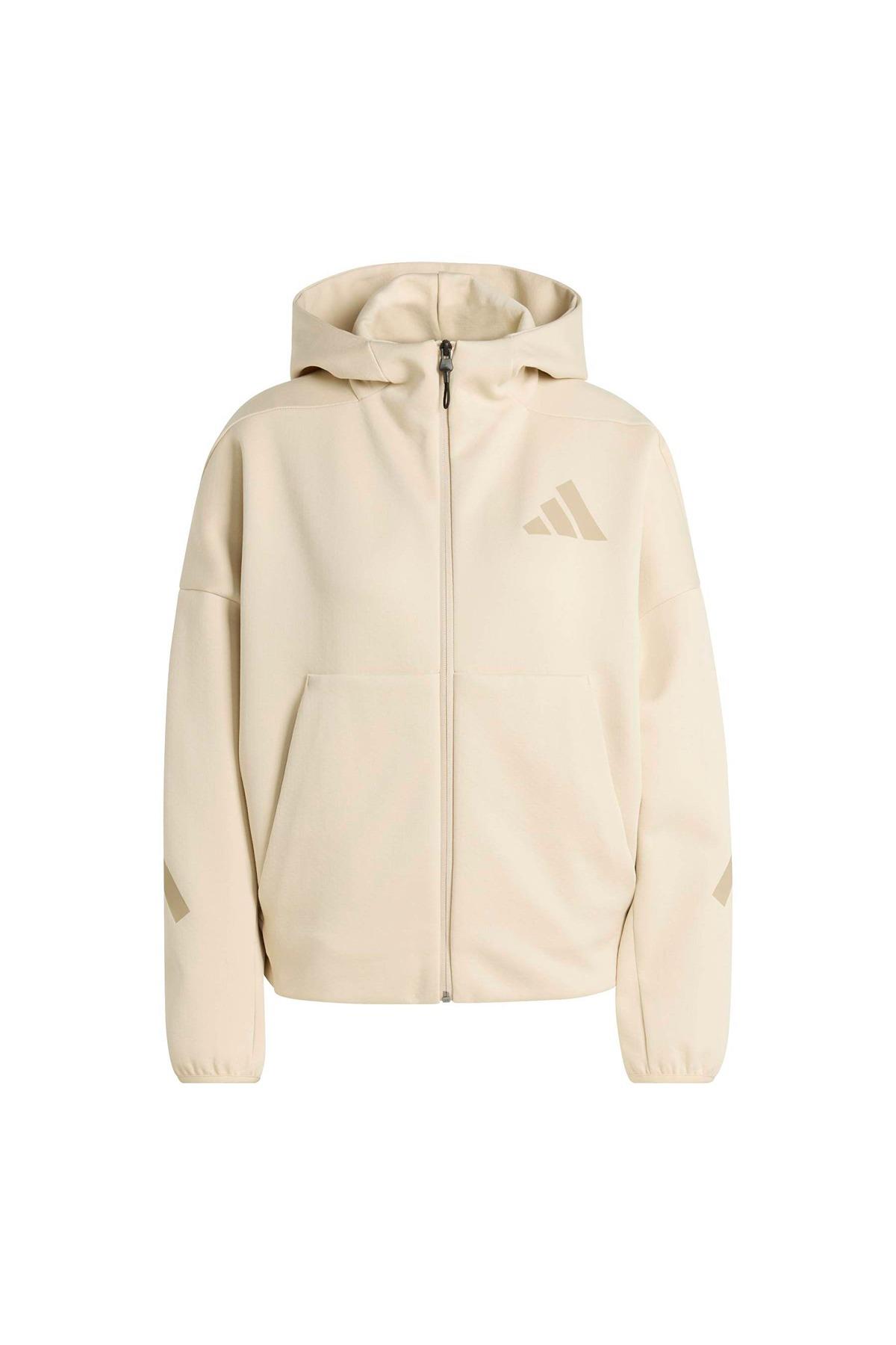 adidas Bej  Kadın  Ceket W Z.N.E. FZ KE4746