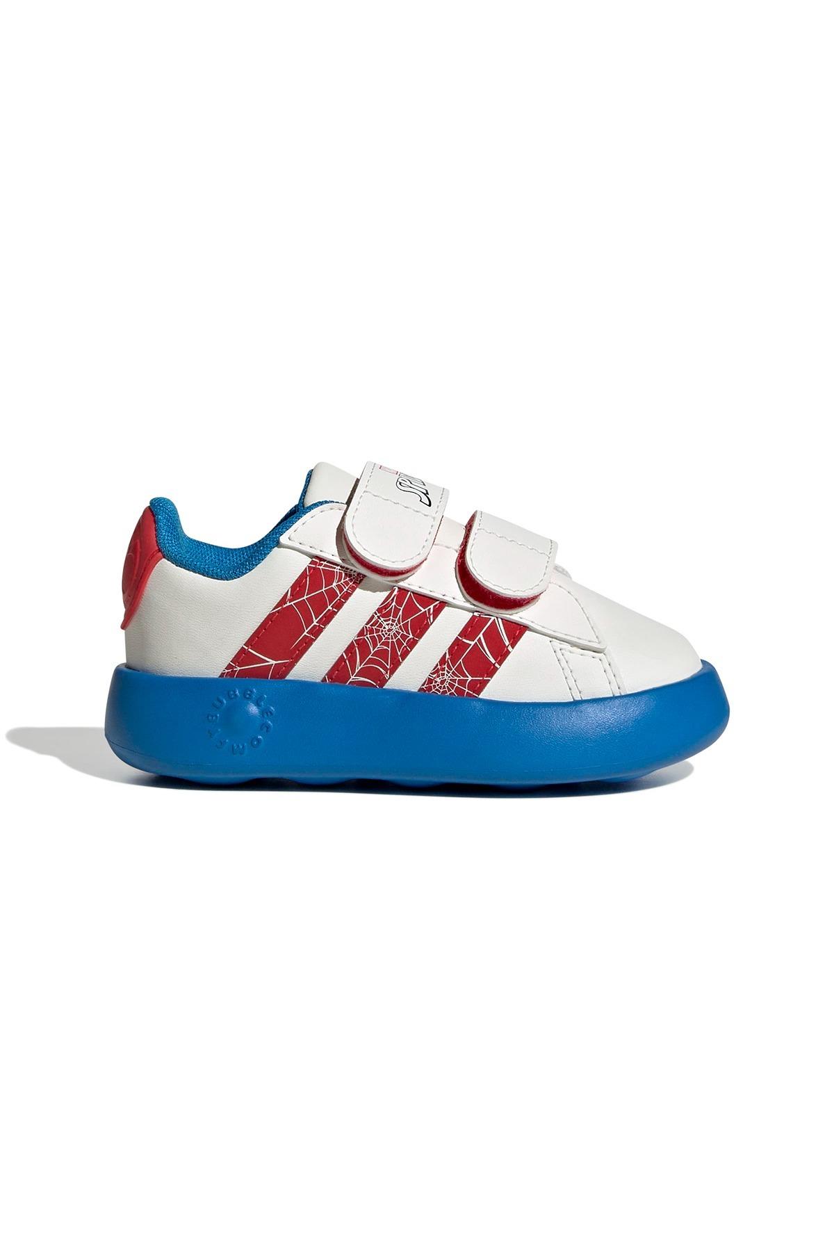 adidas Beyaz Bebek   Yürüyüş Ayakkabısı GRAND COURT SPIDER-MAN CF I JQ8072