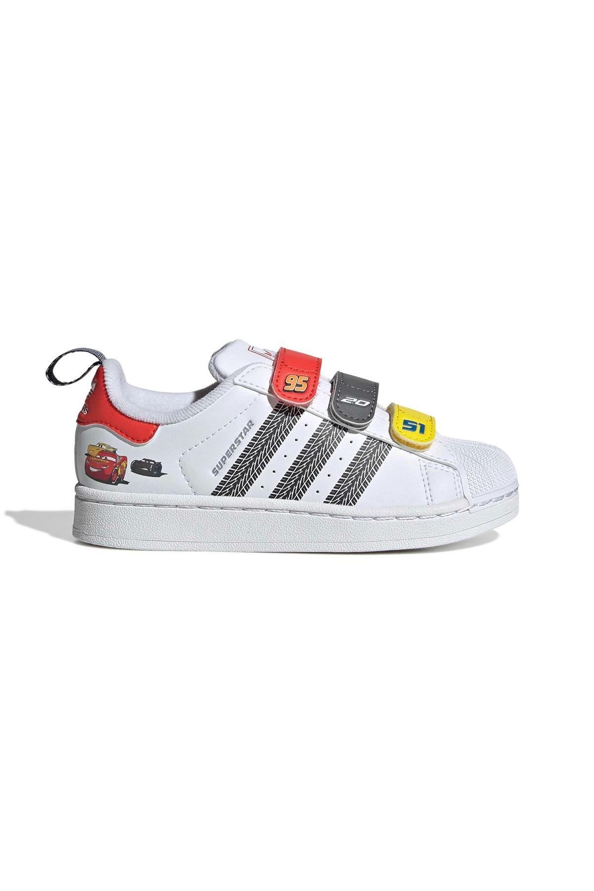 adidas  Çocuk Beyaz  Sneaker SUPERSTAR II CF C JQ1337