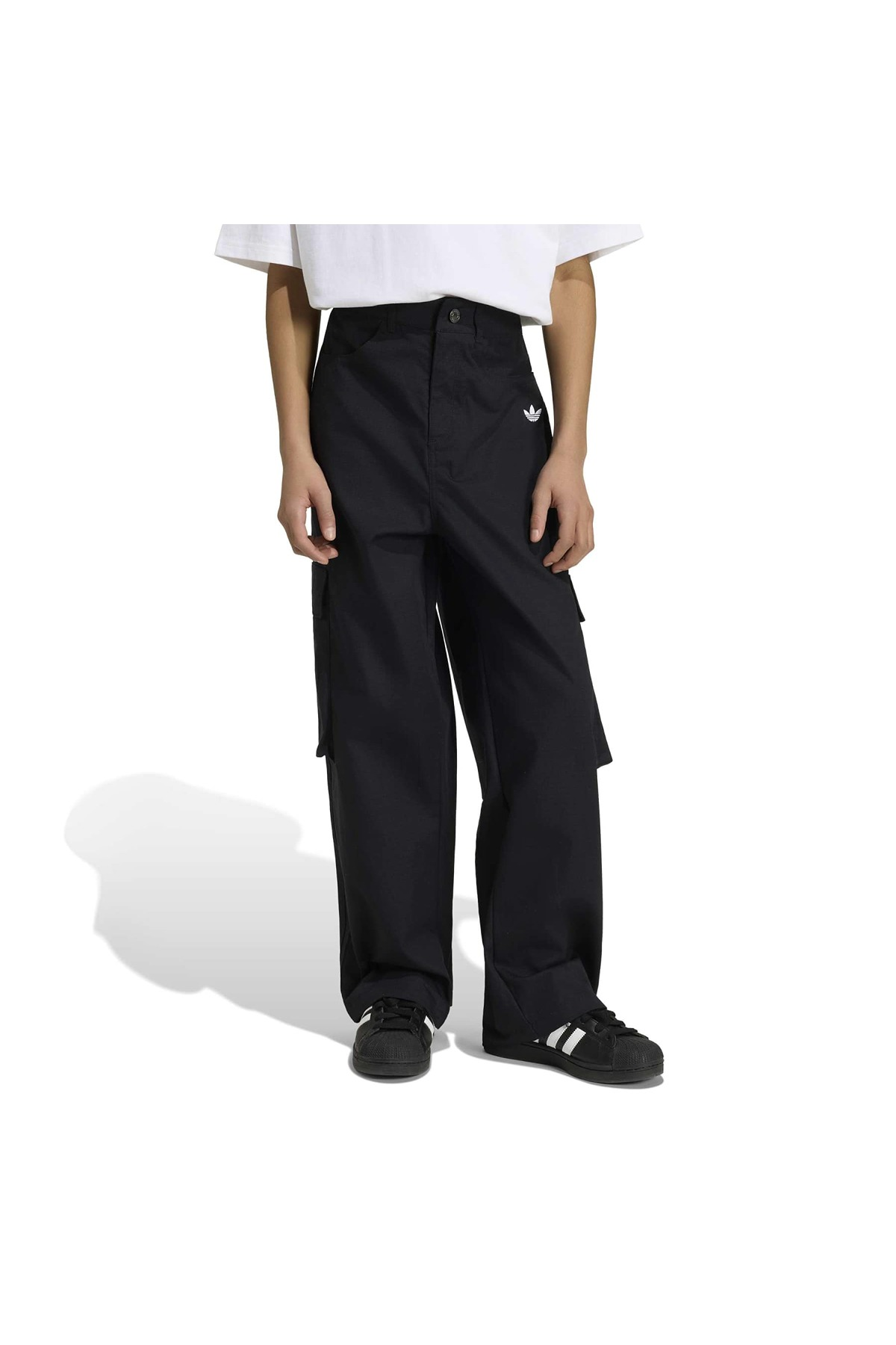 adidas Çocuk Eşofman Altı OVERSIZED RIPSTOP CARGO PANTS KS9329