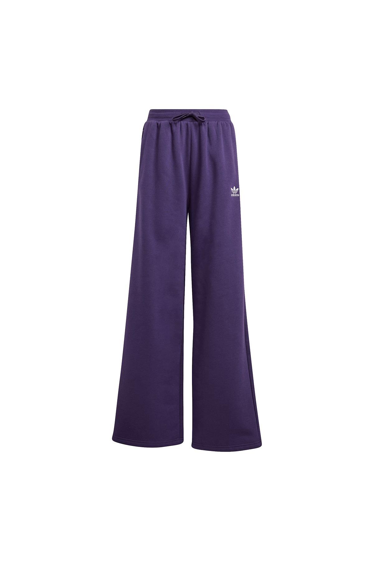 adidas Çocuk Mor Eşofman Altı WIDE LEG PANTS JX2783