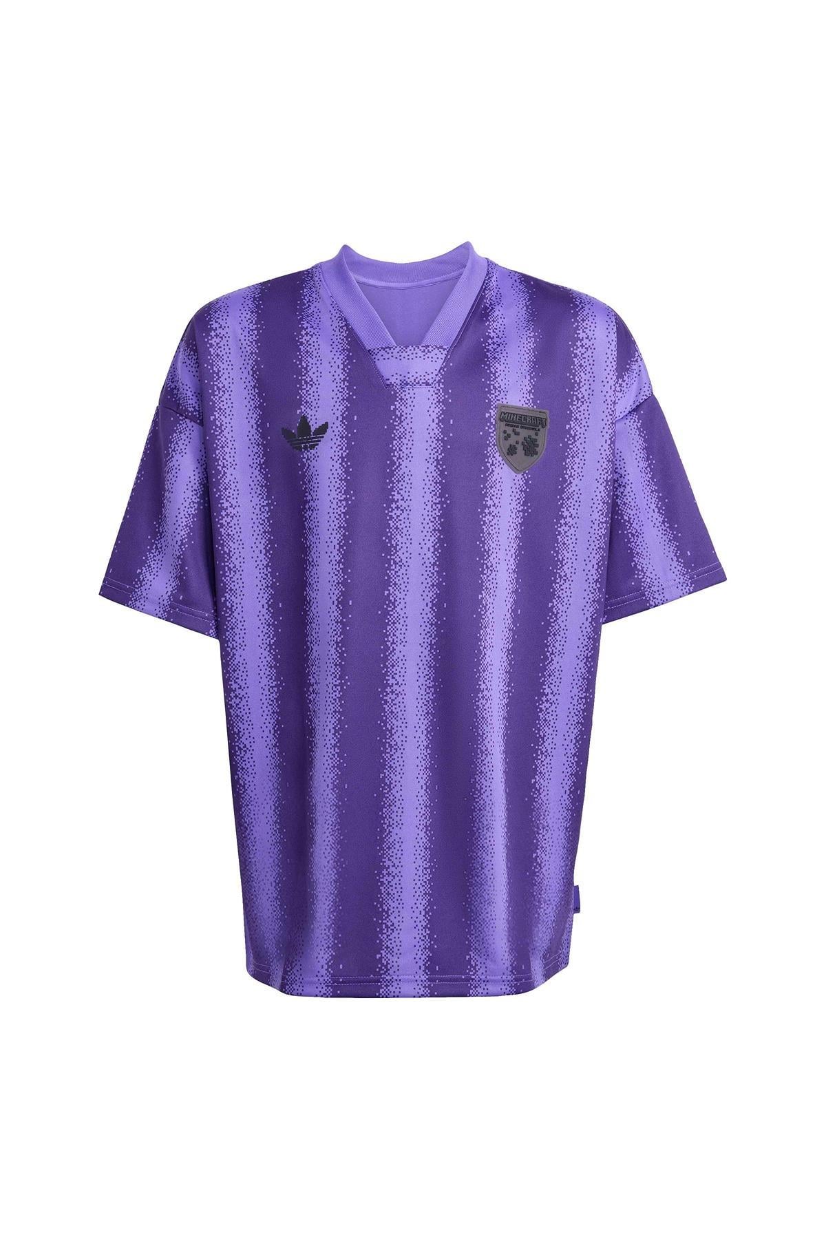 adidas Çocuk  Mor  T-shirt OS JERSEY TEE KE2700