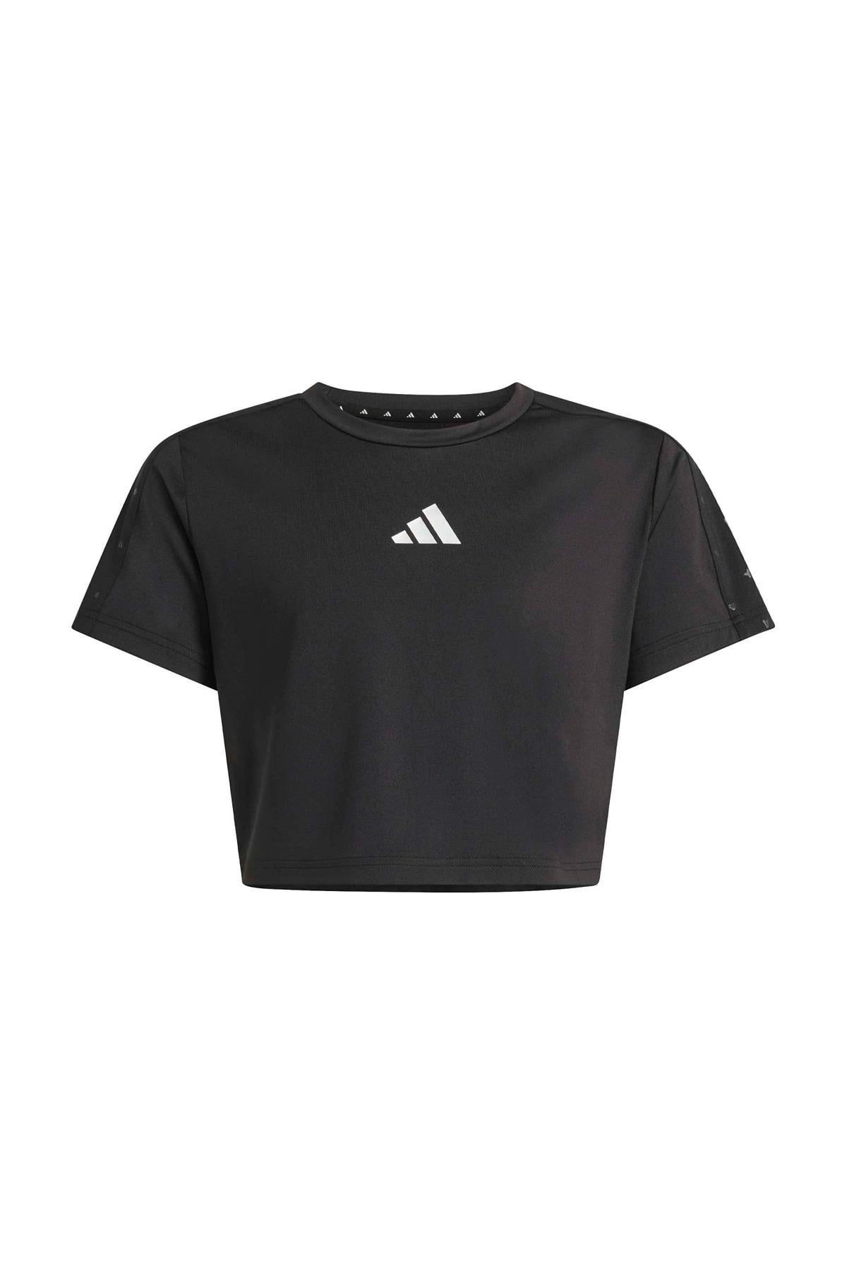 adidas  Çocuk Siyah  T-shirt JG GLAM TEE KB7027