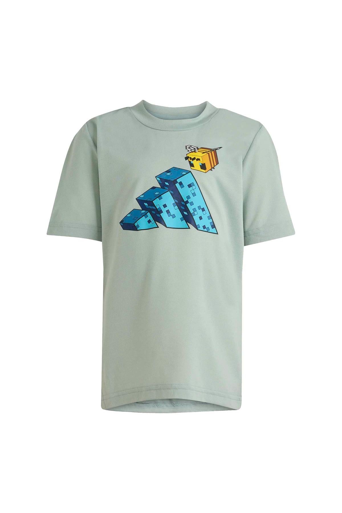 adidas  Çocuk Yeşil  Şortlu Takım LK MC TR SSET KD0978
