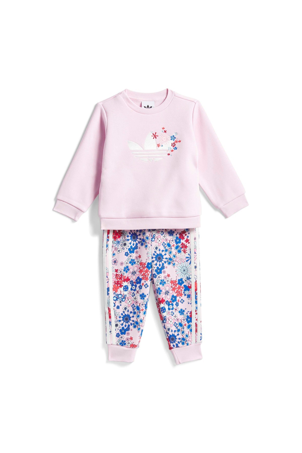 adidas CREW SET Bebek  Pembe  Eşofman Altı KD1730