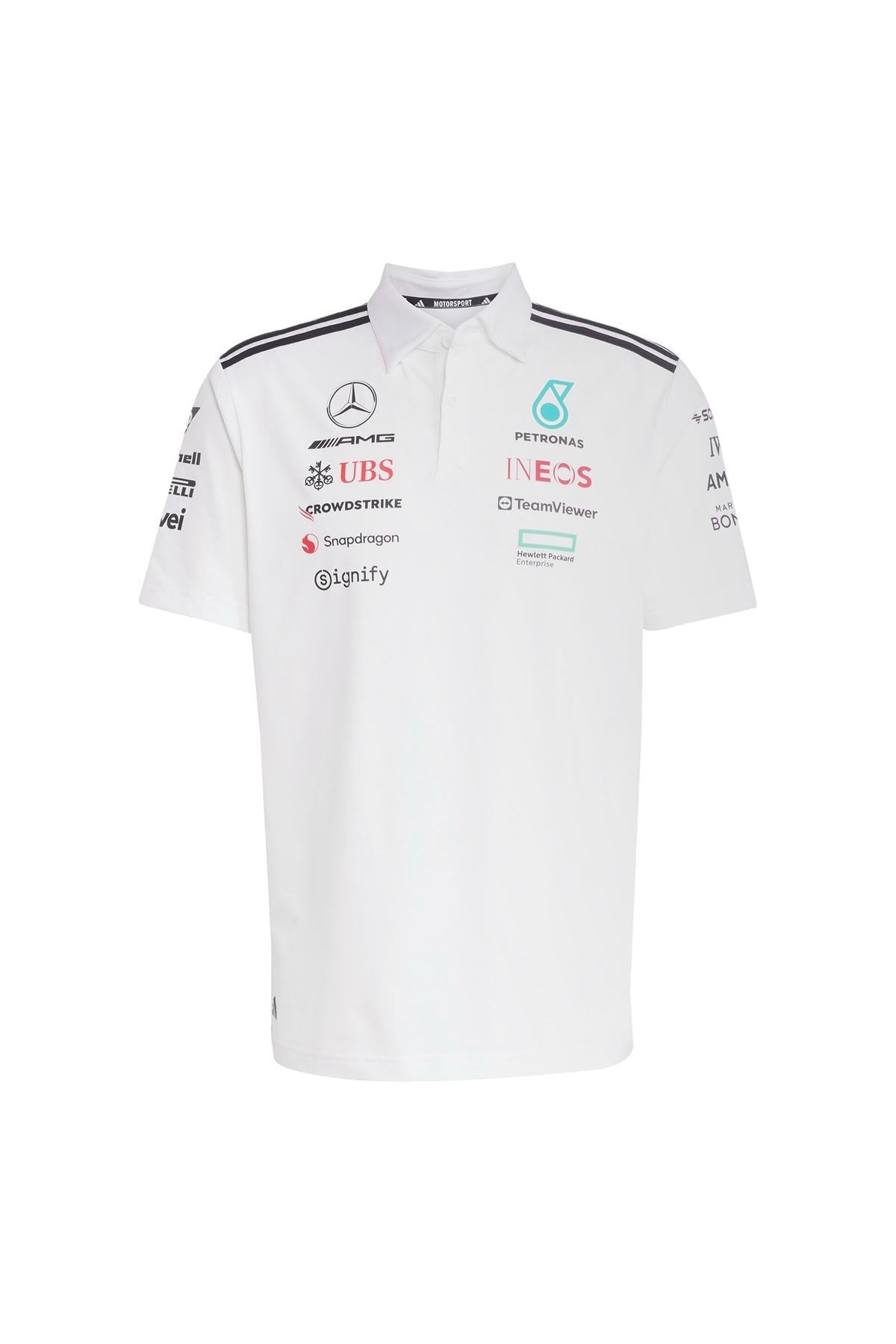 adidas Erkek Beyaz  Polo T-Shirt MER TM POLO WM JW0586