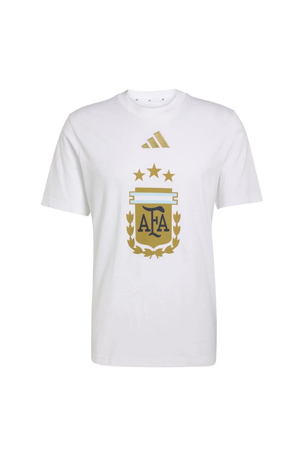 adidas Erkek  Beyaz  T-shirt AFA DNA GR TEE JZ6299