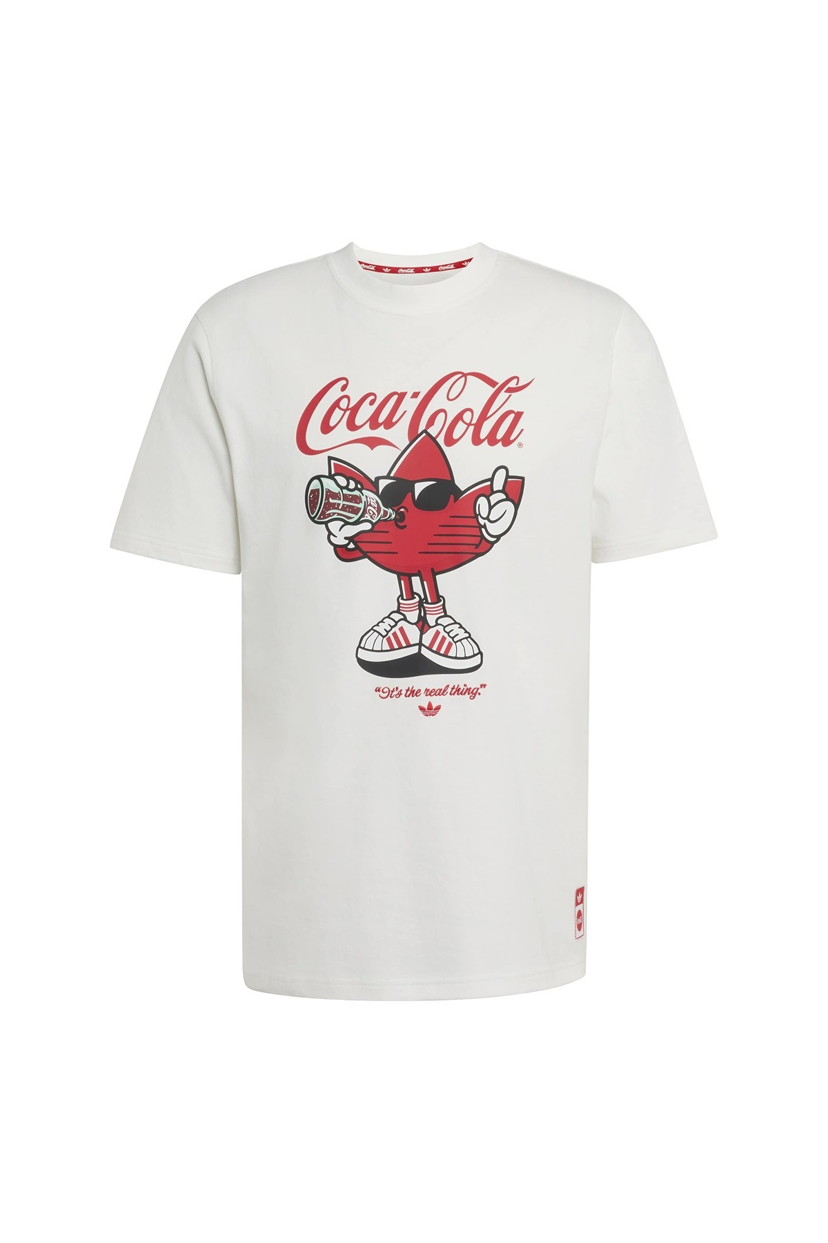 adidas Erkek  Beyaz  T-shirt CC TREFFIE TEE KY2109