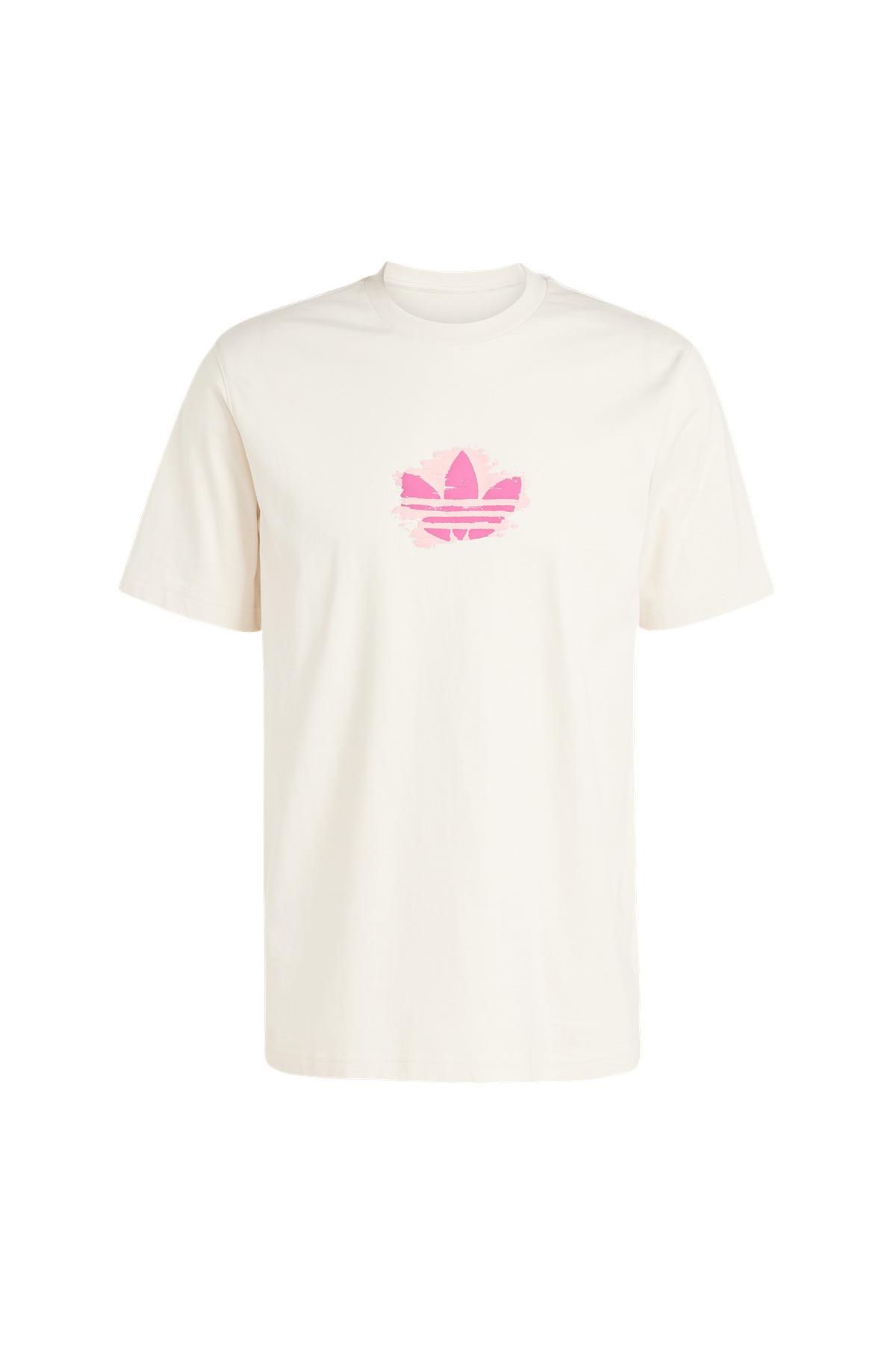 adidas Erkek  Beyaz  T-shirt GRAPHIC TEE KC4943