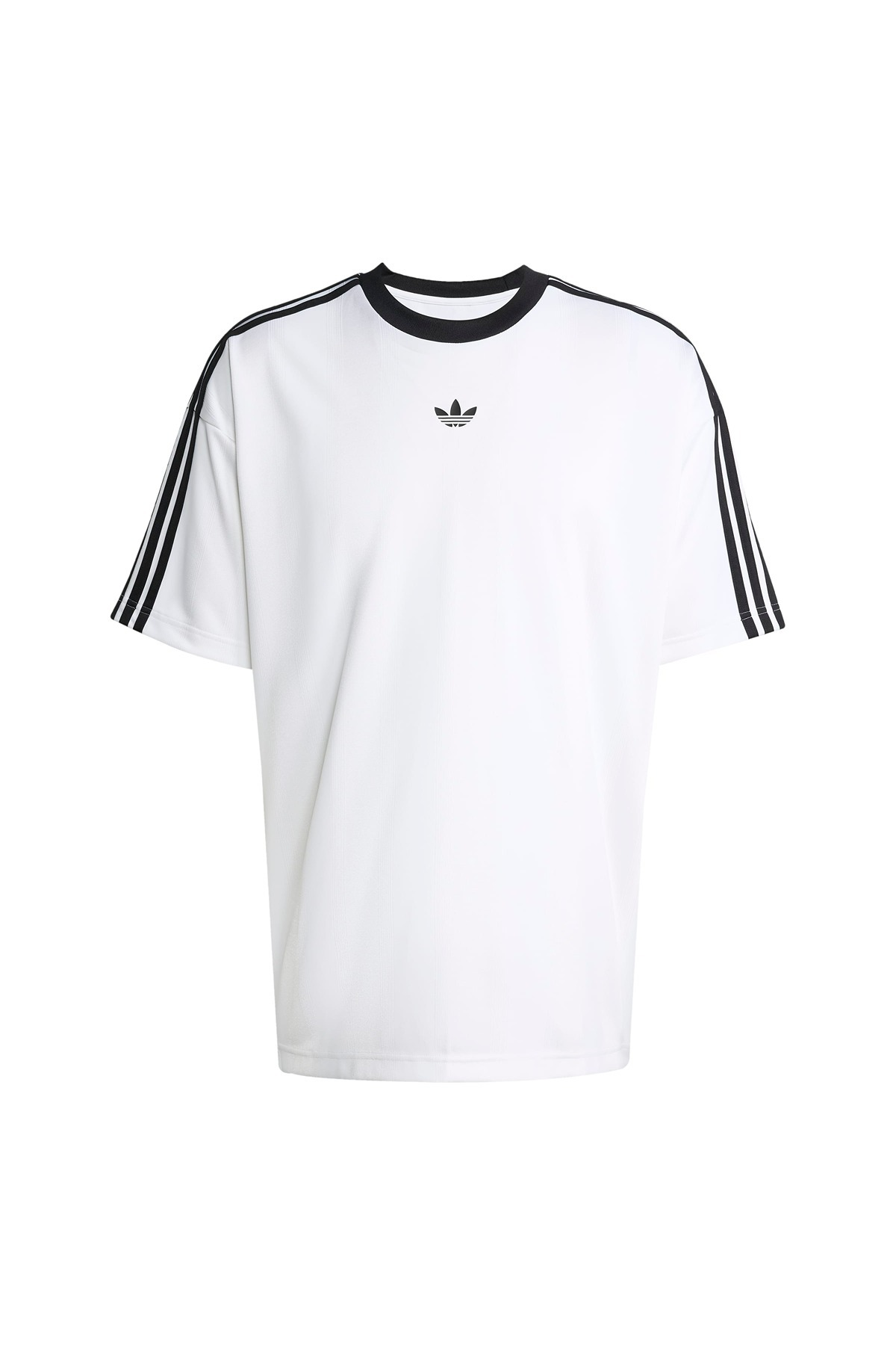 adidas Erkek  Beyaz  T-shirt JACQUARD JERSEY JW5877