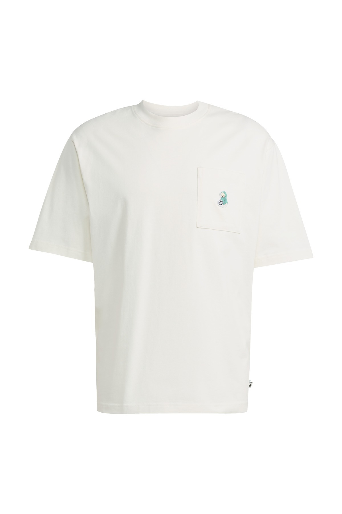 adidas  Erkek  Beyaz  T-shirt M DOG FTBALL T JL9234