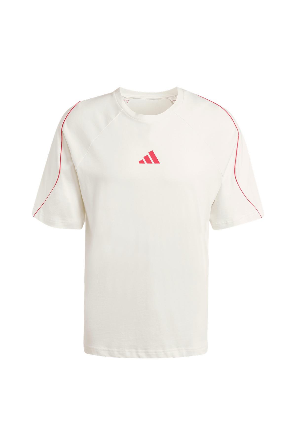 adidas Erkek  Beyaz  T-shirt M STADIUM TEE KC0428