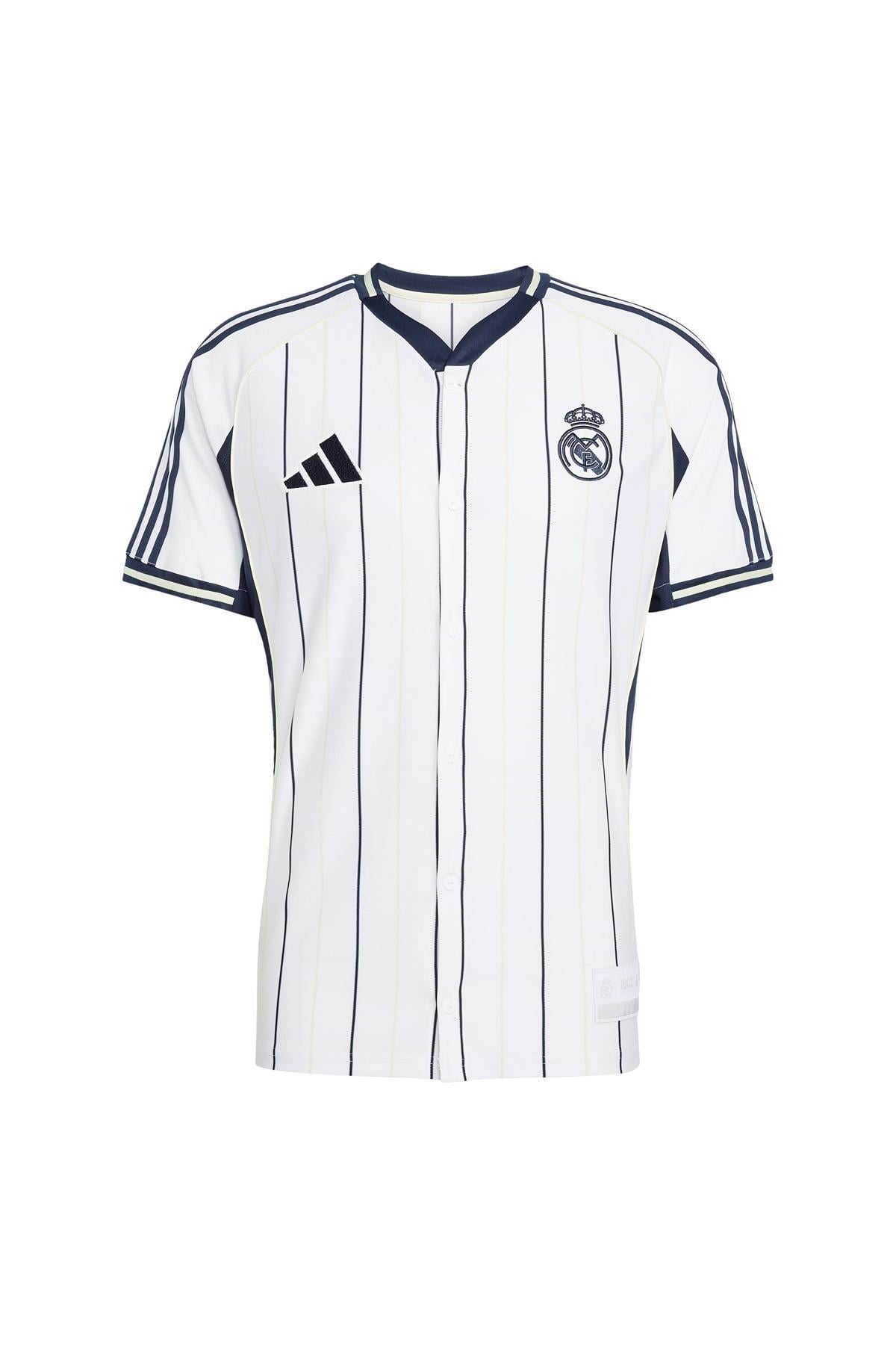 adidas Erkek  Beyaz  T-shirt REAL US SHIRT JN3073