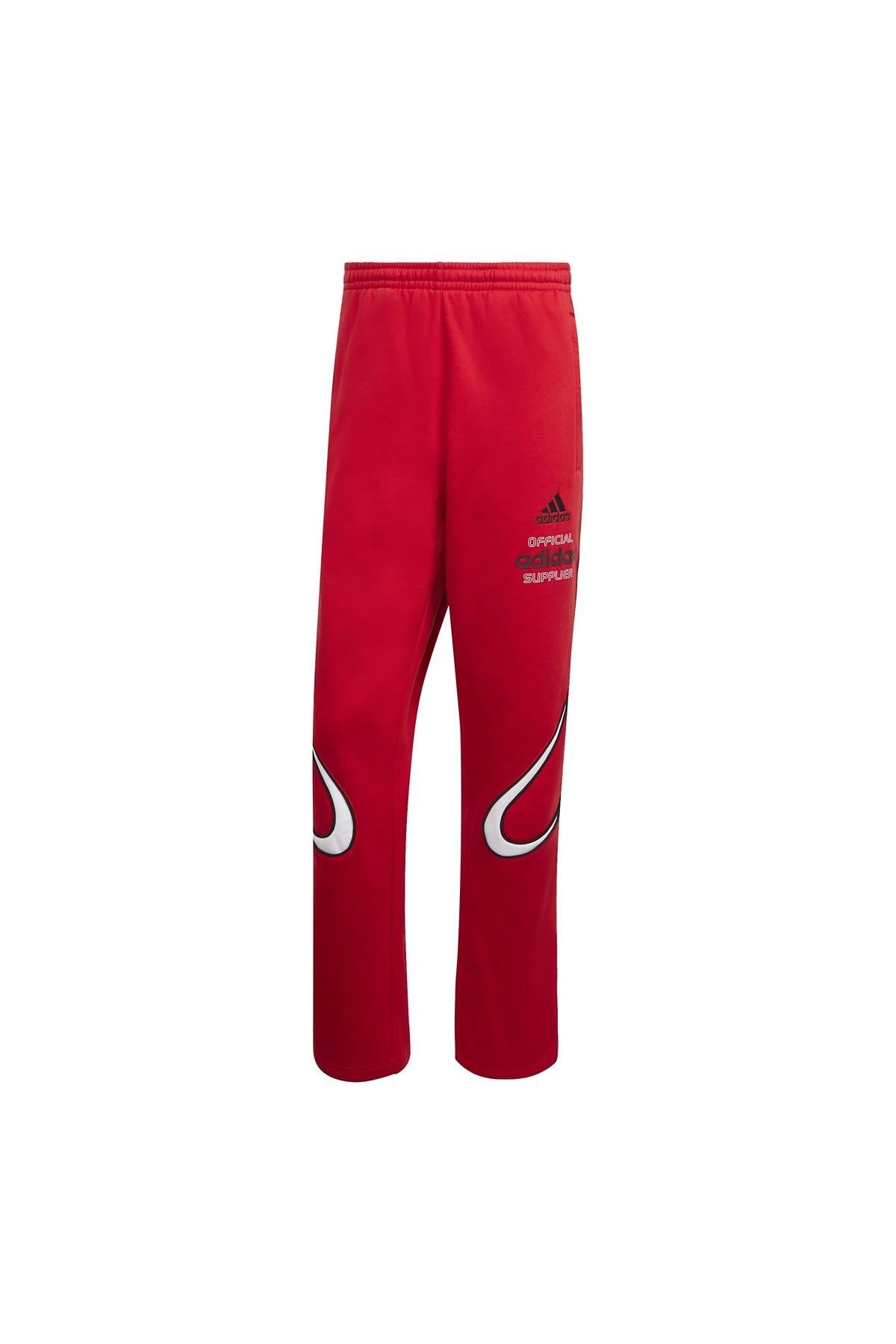 adidas Erkek  Kırmızı  Eşofman Altı FLEECE PANT KG2677