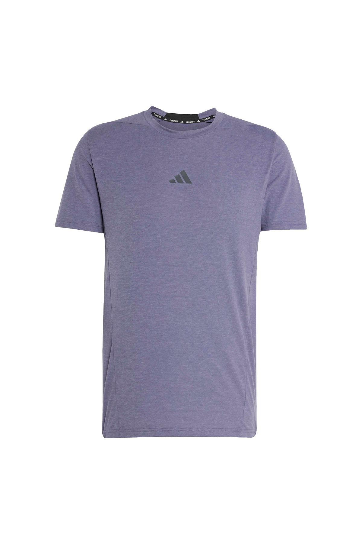 adidas Erkek  Mor  T-shirt D4T TEE JX3289