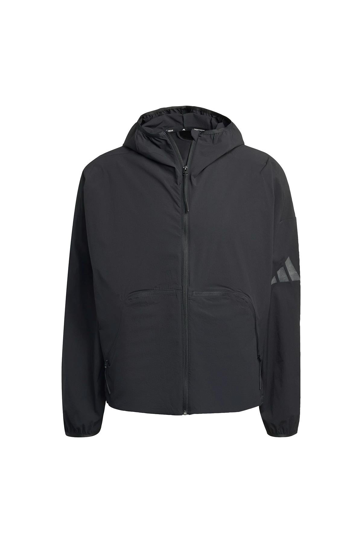 adidas  Erkek  Siyah  Ceket M MYSHELTER WND JM3936