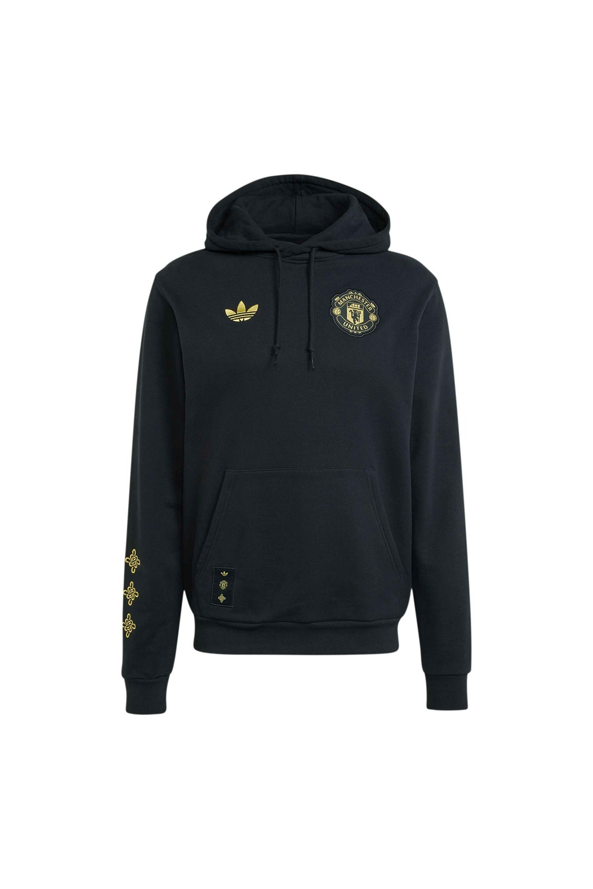 adidas Erkek  Siyah  Sweatshirt MUFC CS HD JM5565
