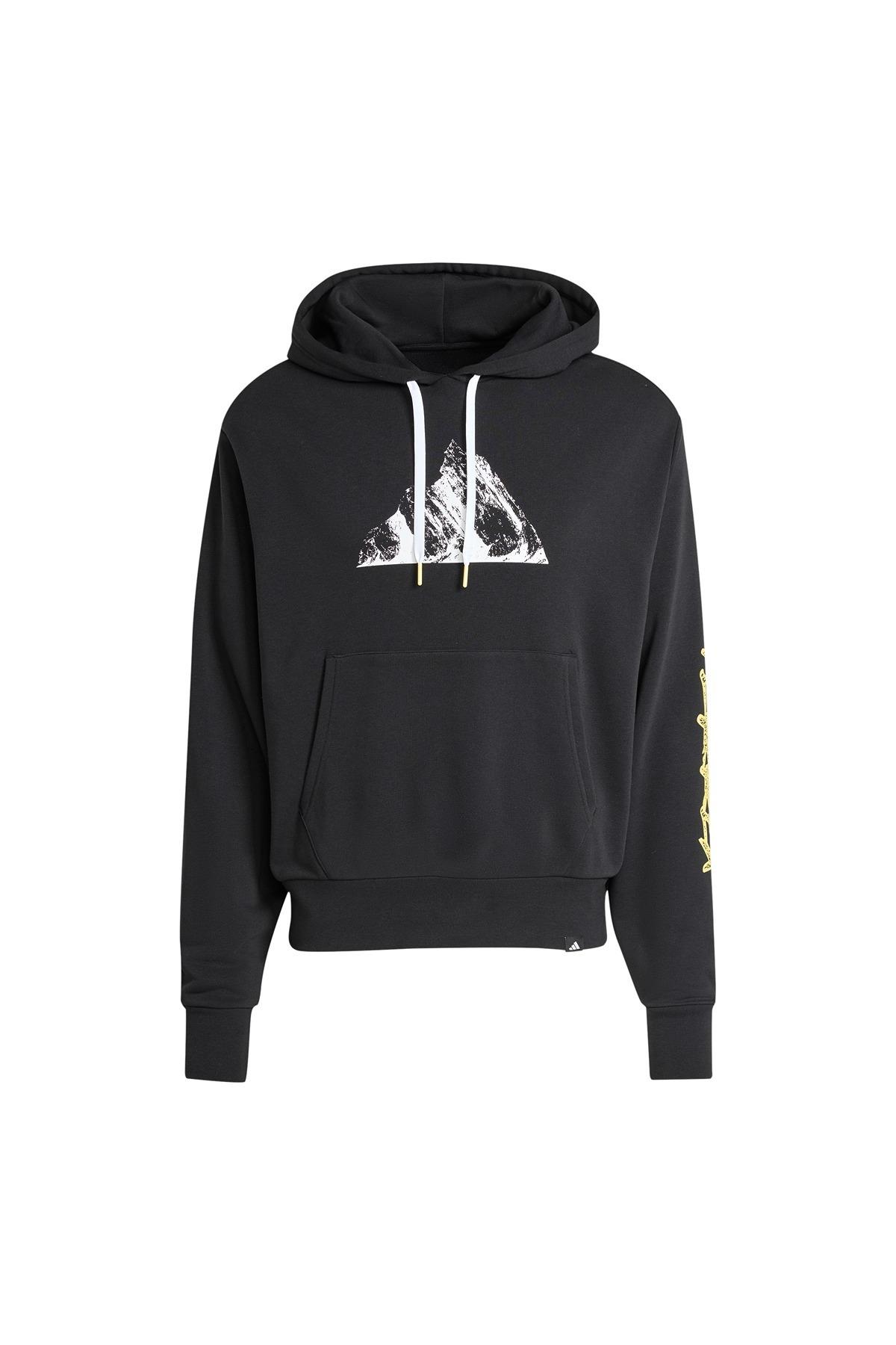adidas  Erkek Siyah  Sweatshirt U SNOW HD JM6363
