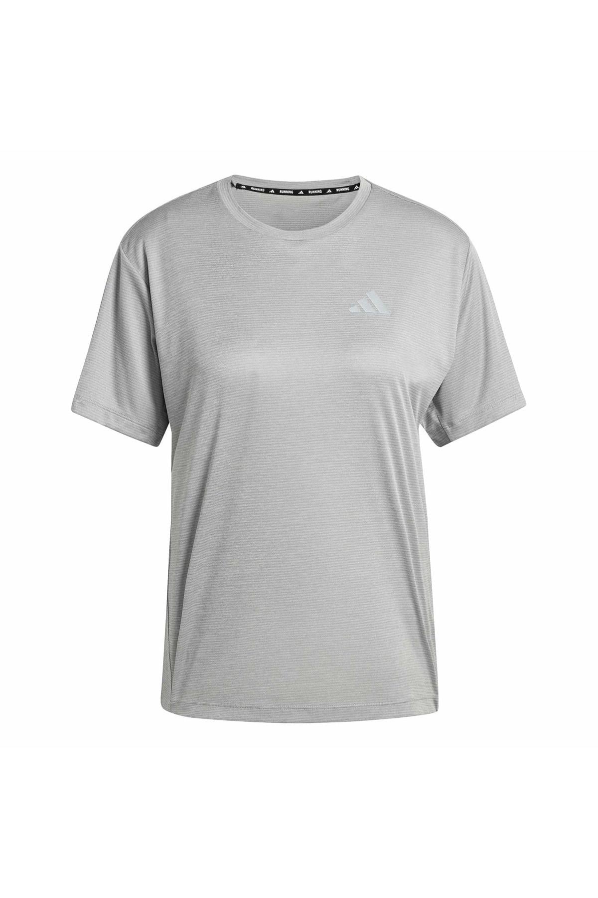 adidas  Gri  T-shirt Run Ess Tee W KA0227